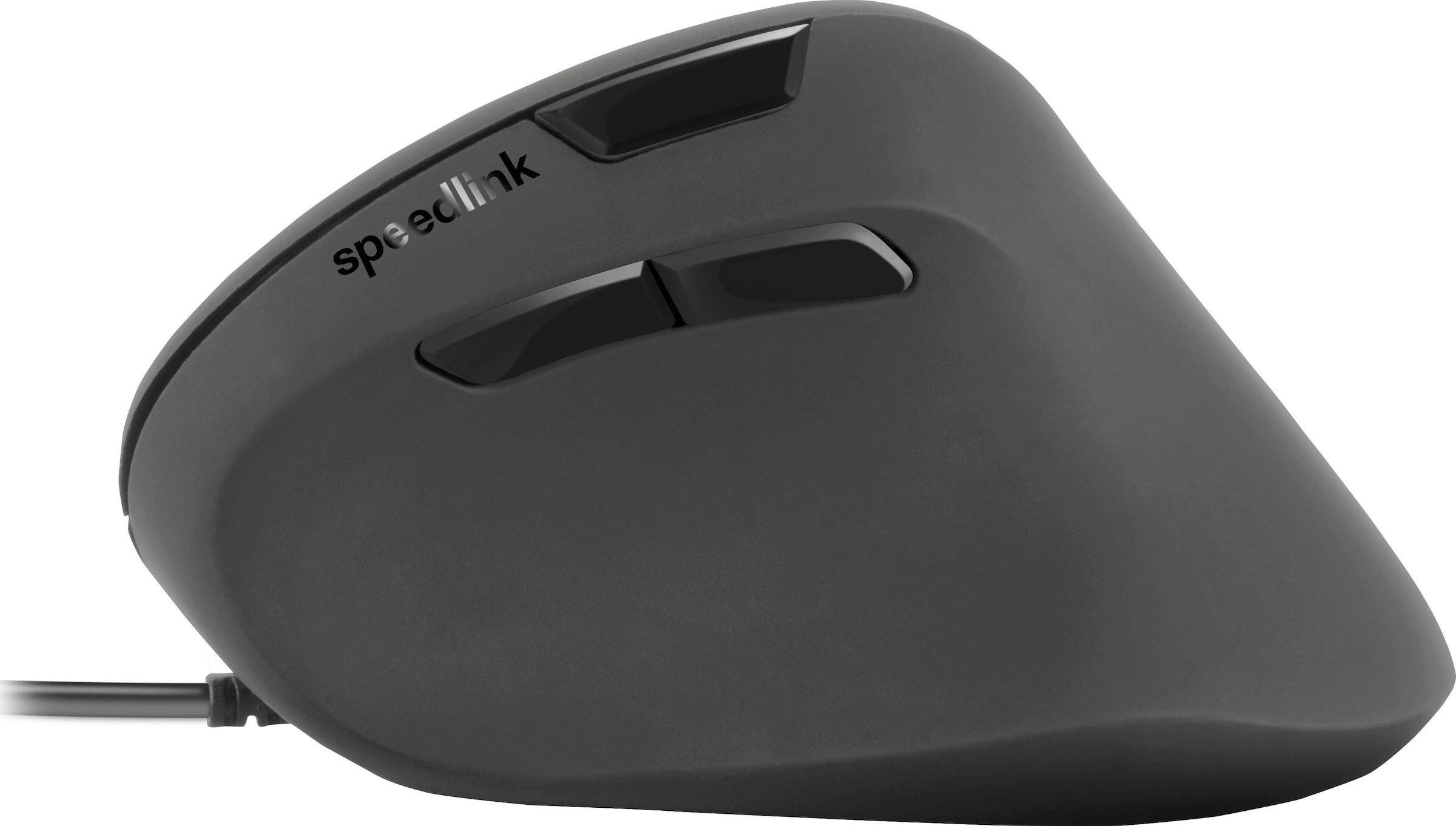 Speedlink ergonomische Maus »PIAVO Ergonomische vertikale Maus«, kabelgebunden USB, einstellbar bis 2400 dpi, 5 Tasten