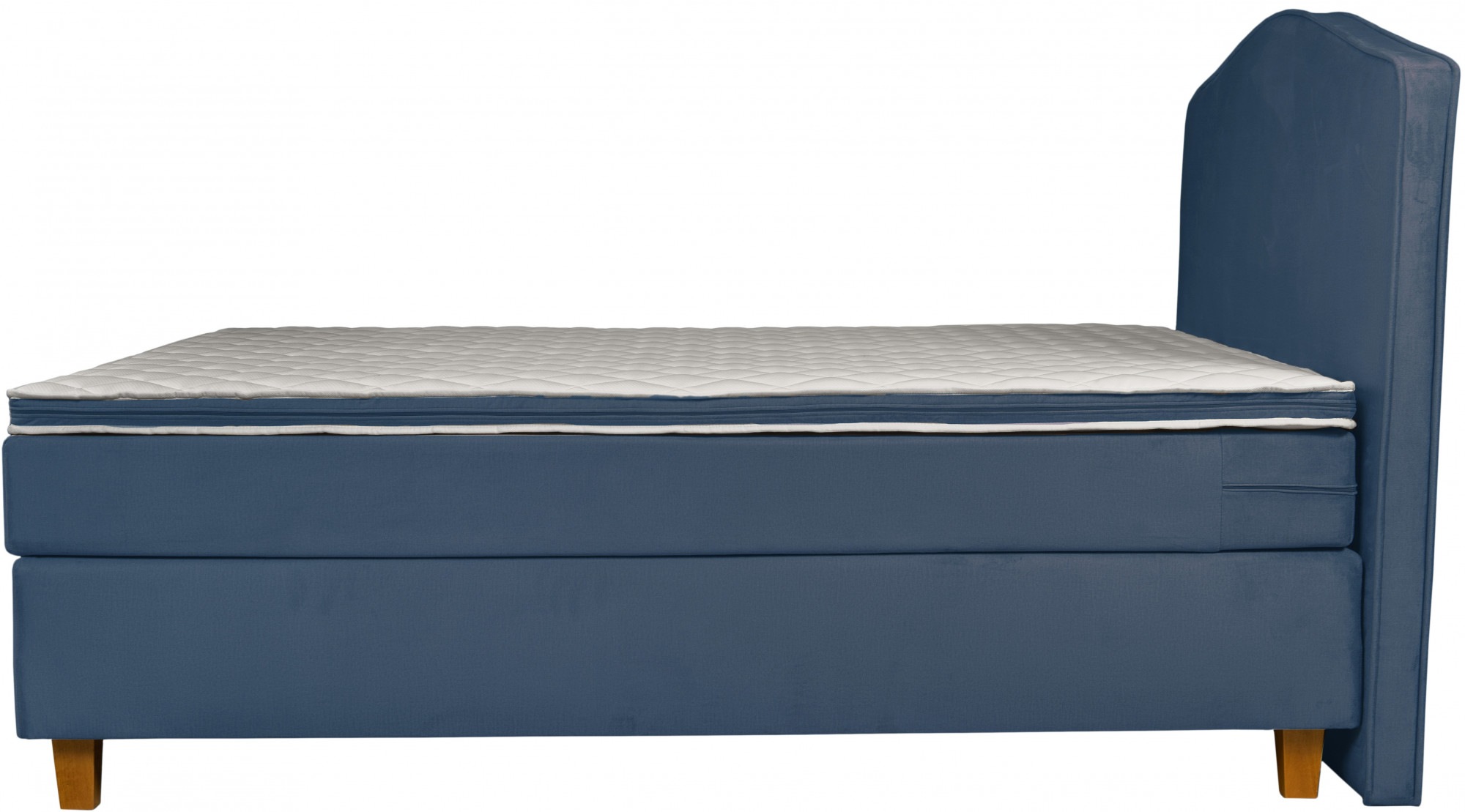 INOSIGN Boxspringbett »Jalma« Füße aus massiver Birke ; Inkl. Topper