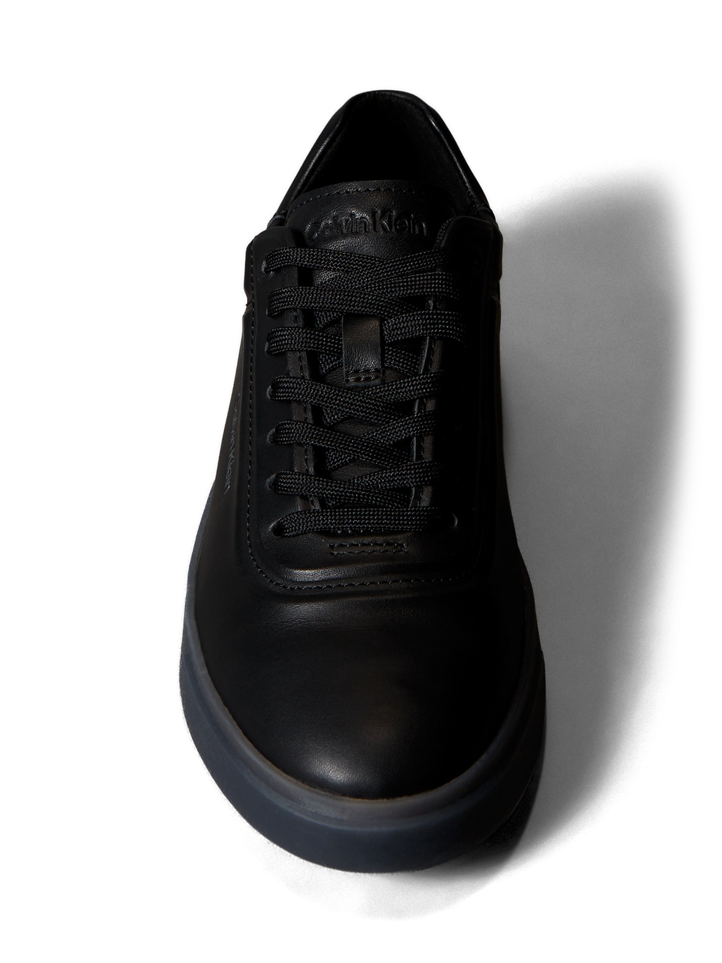 Calvin Klein Sneaker »LOW PRO CUPS LACEUP OXF HF LTH«  Schnürschuh, Halbschuh, Freizeitschuh in monochromer Optik