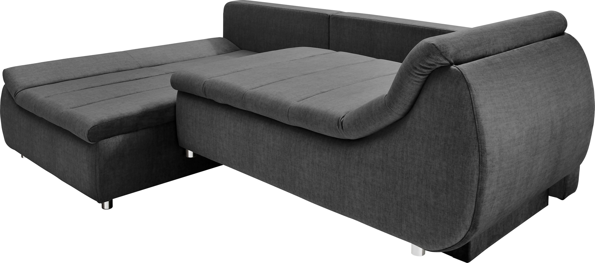 INOSIGN Ecksofa »Imola elegant und modern, aktuelle Steppung im Sitz, bequem, L-Form«, auch mit Bettfunktion und Bettkasten