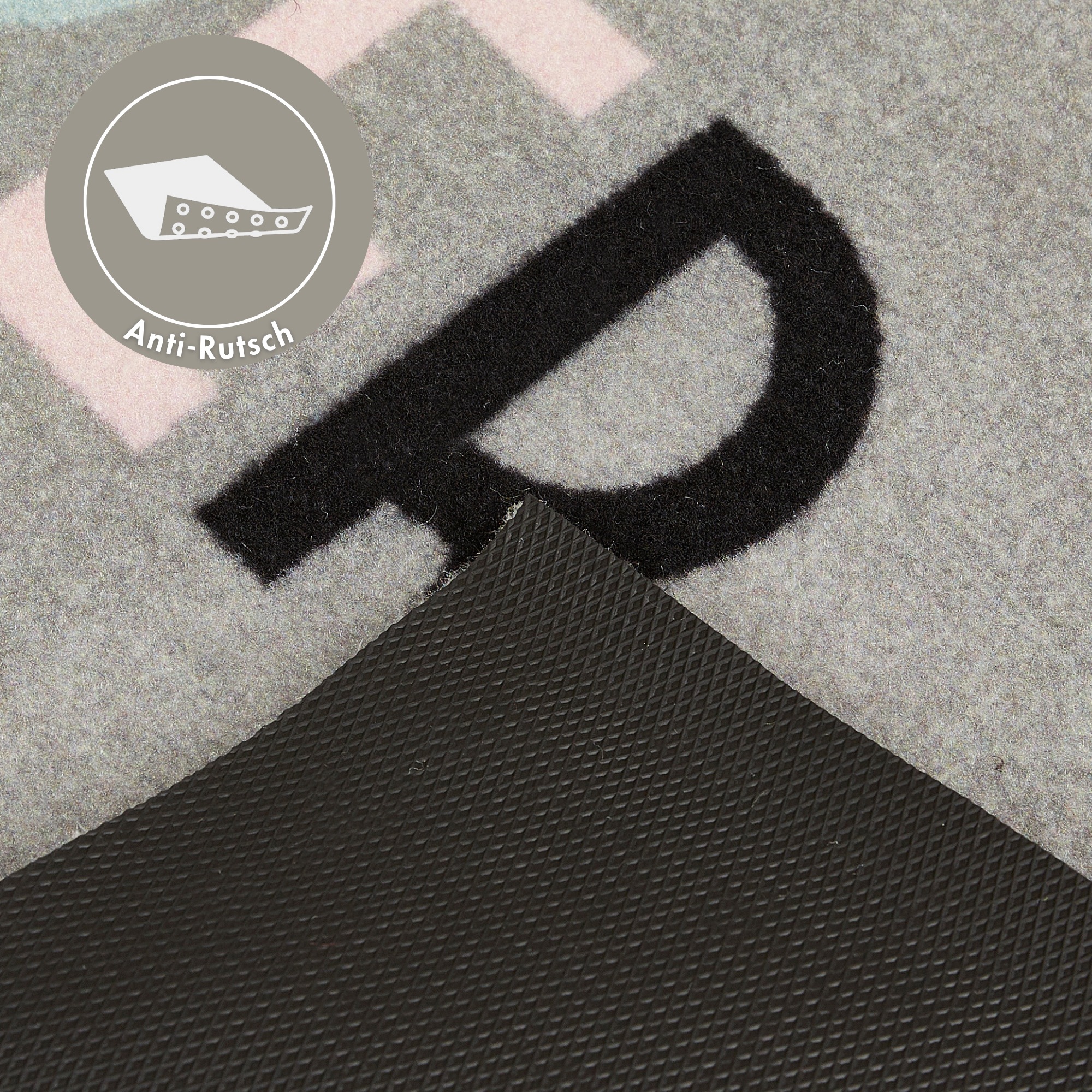 my home Läufer »Camping« rechteckig 8,5 mm Höhe mit Schriftzug, ideal für Camper & Wohnwagen, In- und Outdoor geeignet