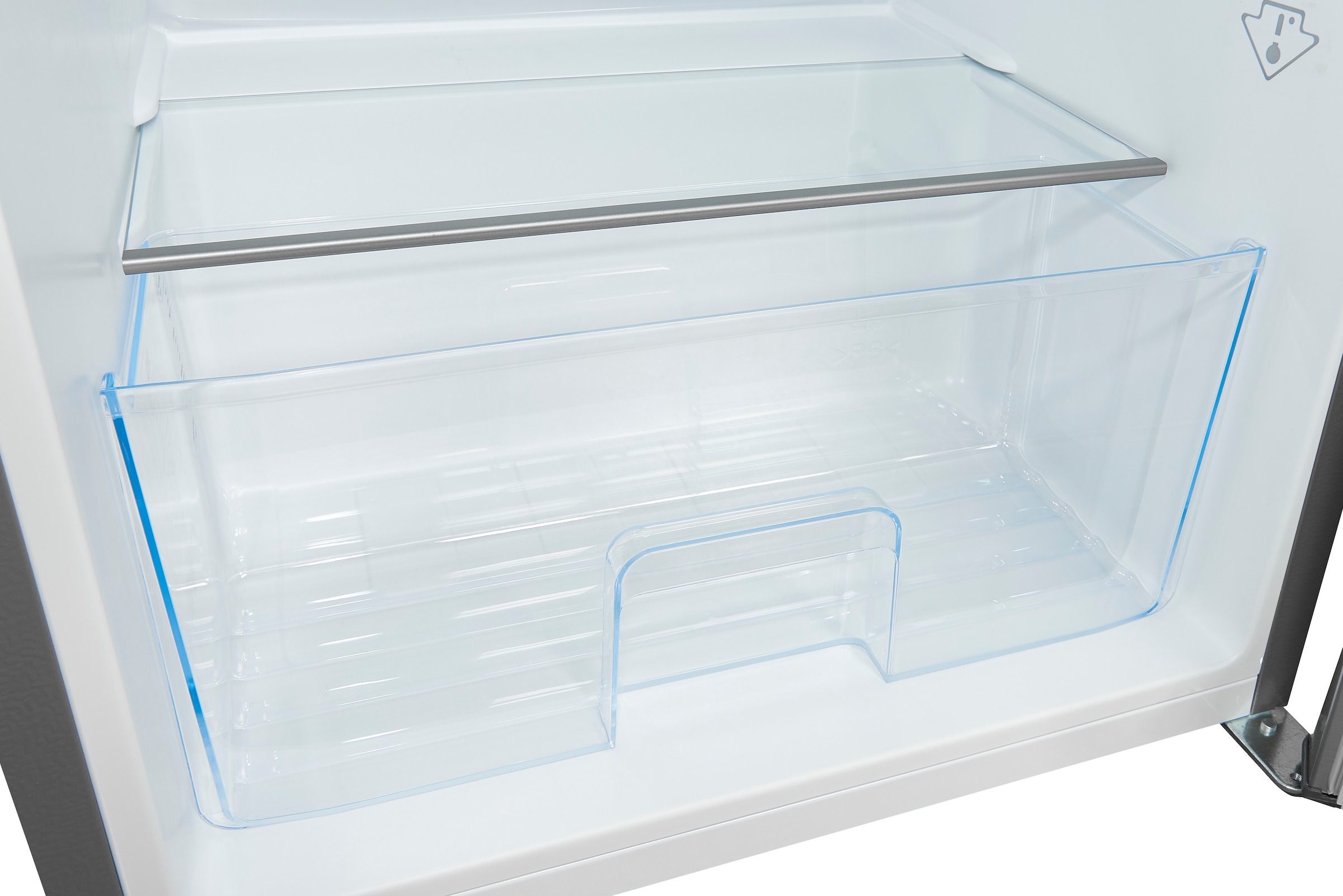exquisit Vollraumkühlschrank »KS16-V-HE-011D inoxlook«