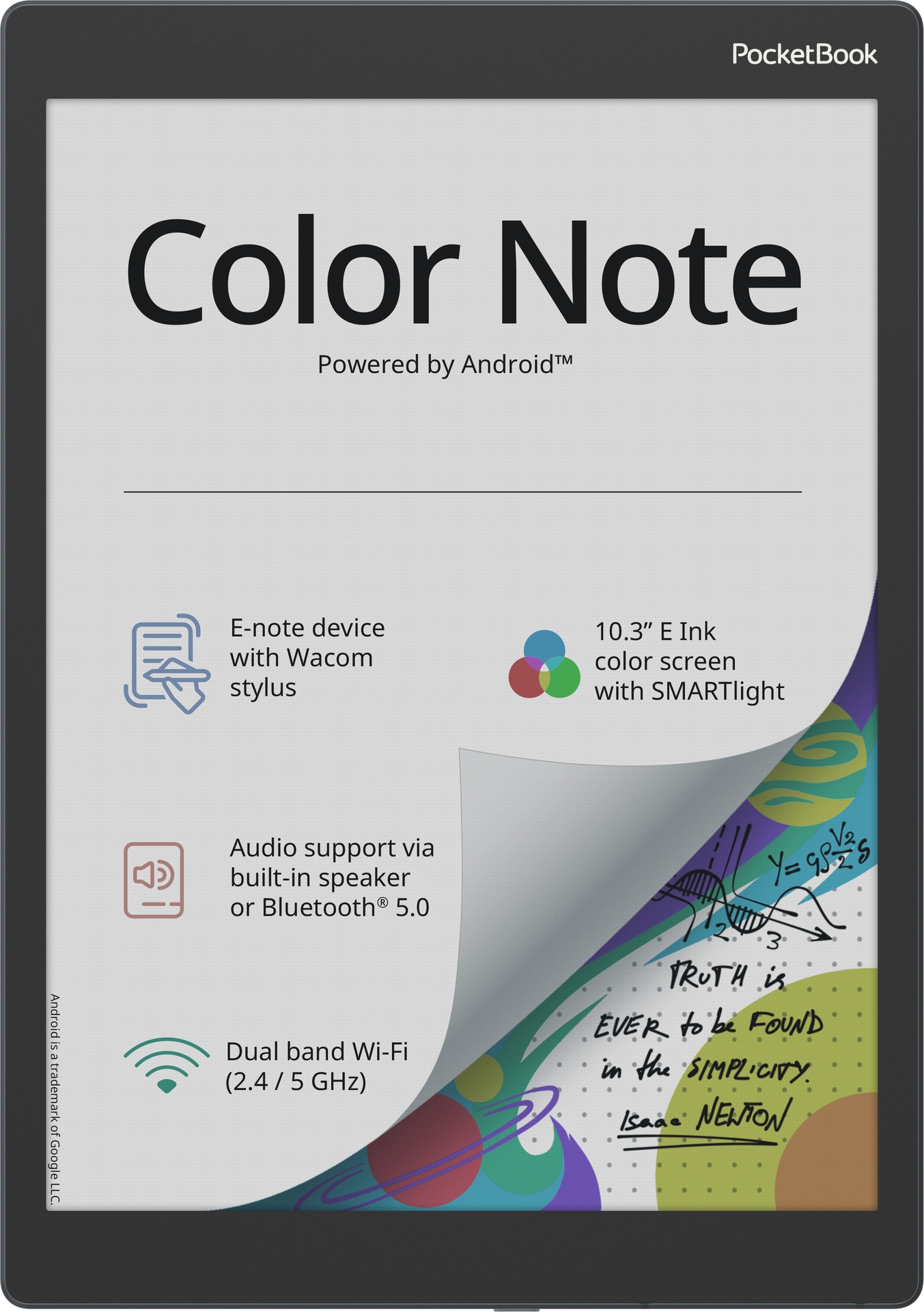 PocketBook E-Book »Color Note«, (26,2 cm / 10,3 Zoll), Android,)