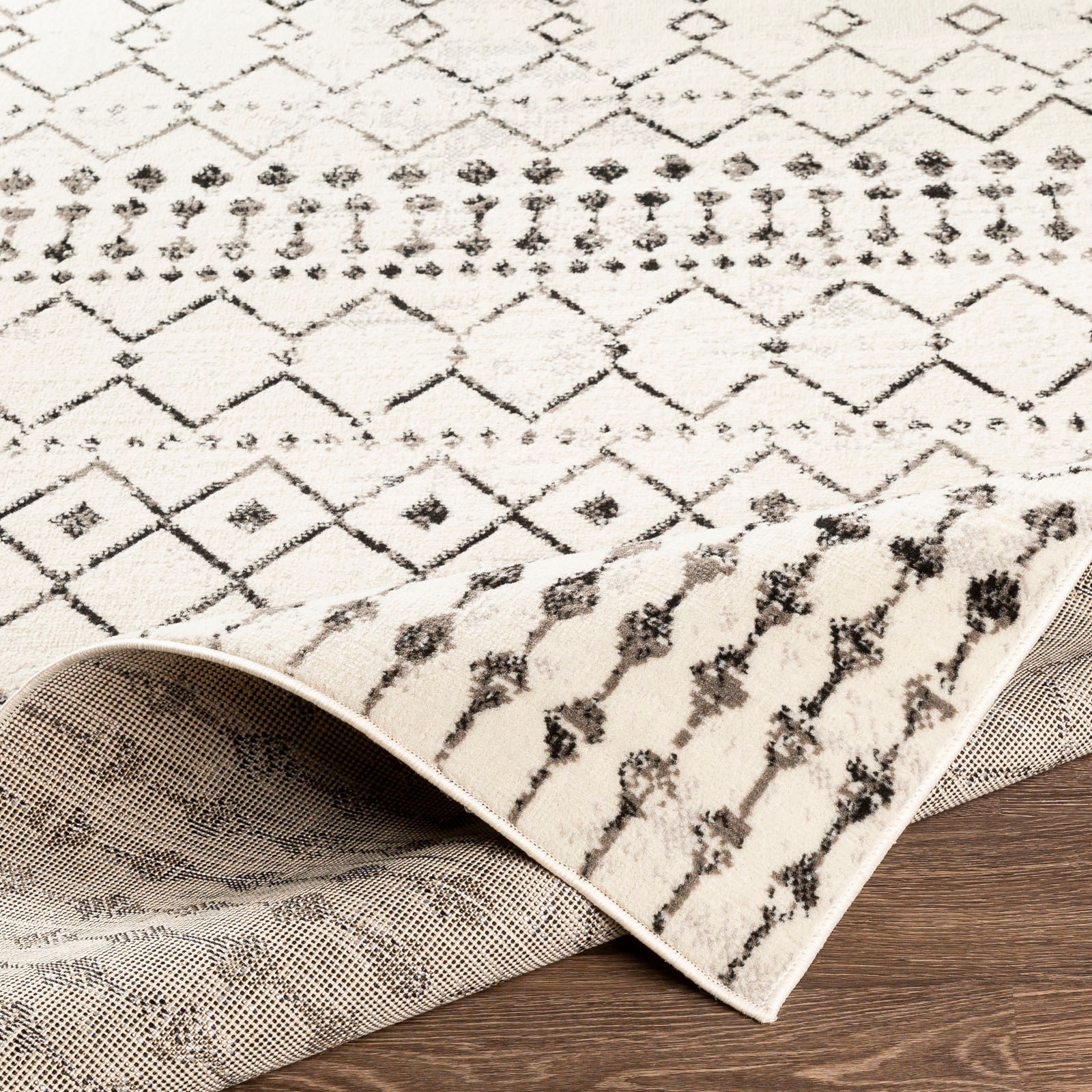 Livabliss Teppich »HEZE«, rechteckig, 11 mm Höhe, Berber, Ethnisch Boho Kurzflor Wohnzimmerteppich, Schlafzimmer