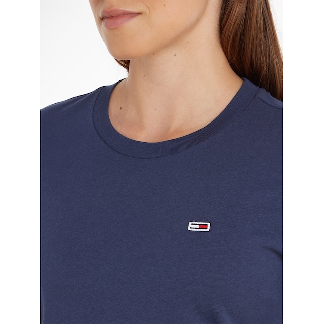 Tommy Jeans Rundhalsshirt »TJW REGULAR JERSEY C NECK«, mitTommy Jeans  Logo-Flag auf der Brust kaufen online bei OTTO