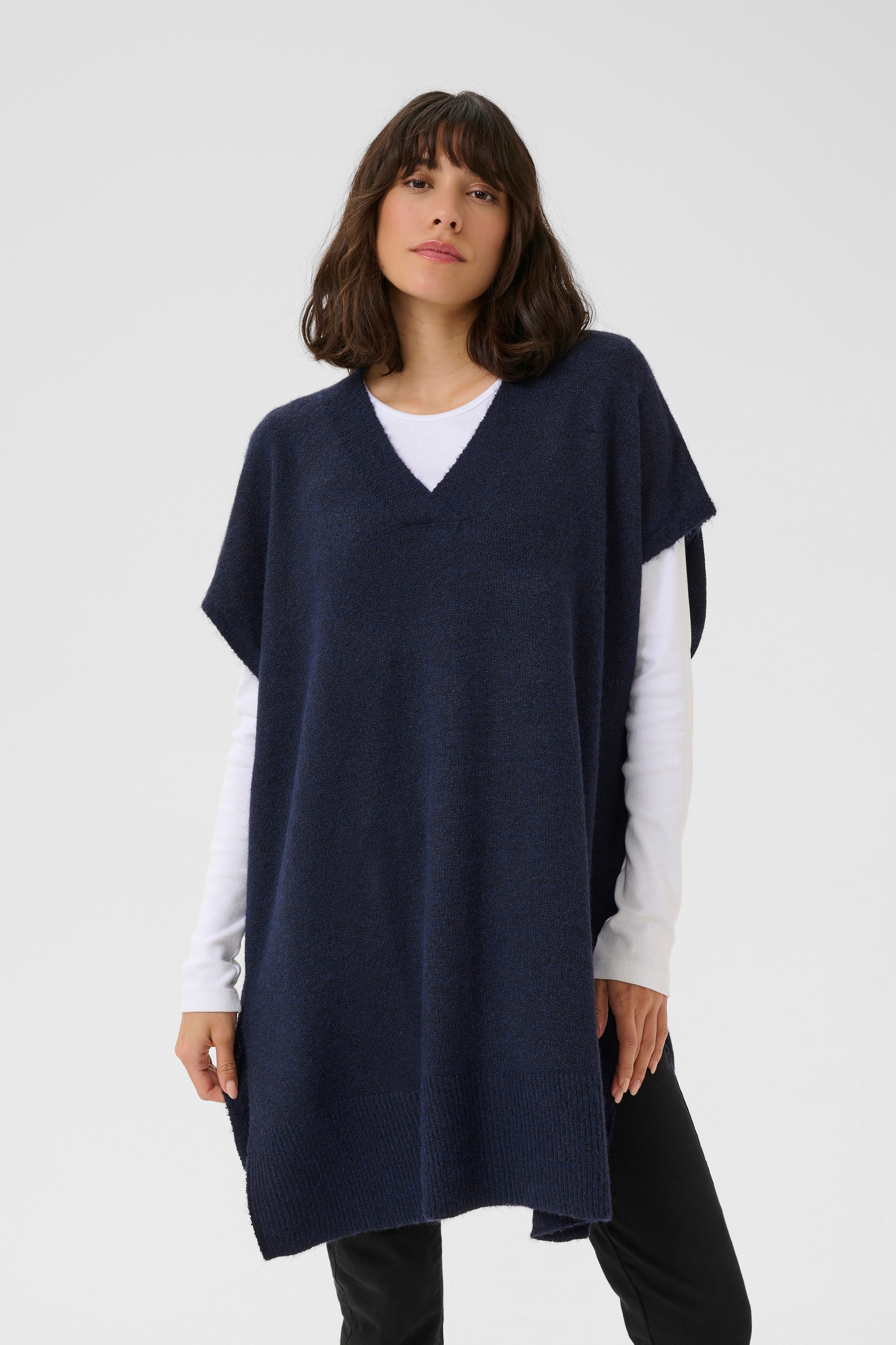 KAFFE Strickponcho »Poncho KAannetta«