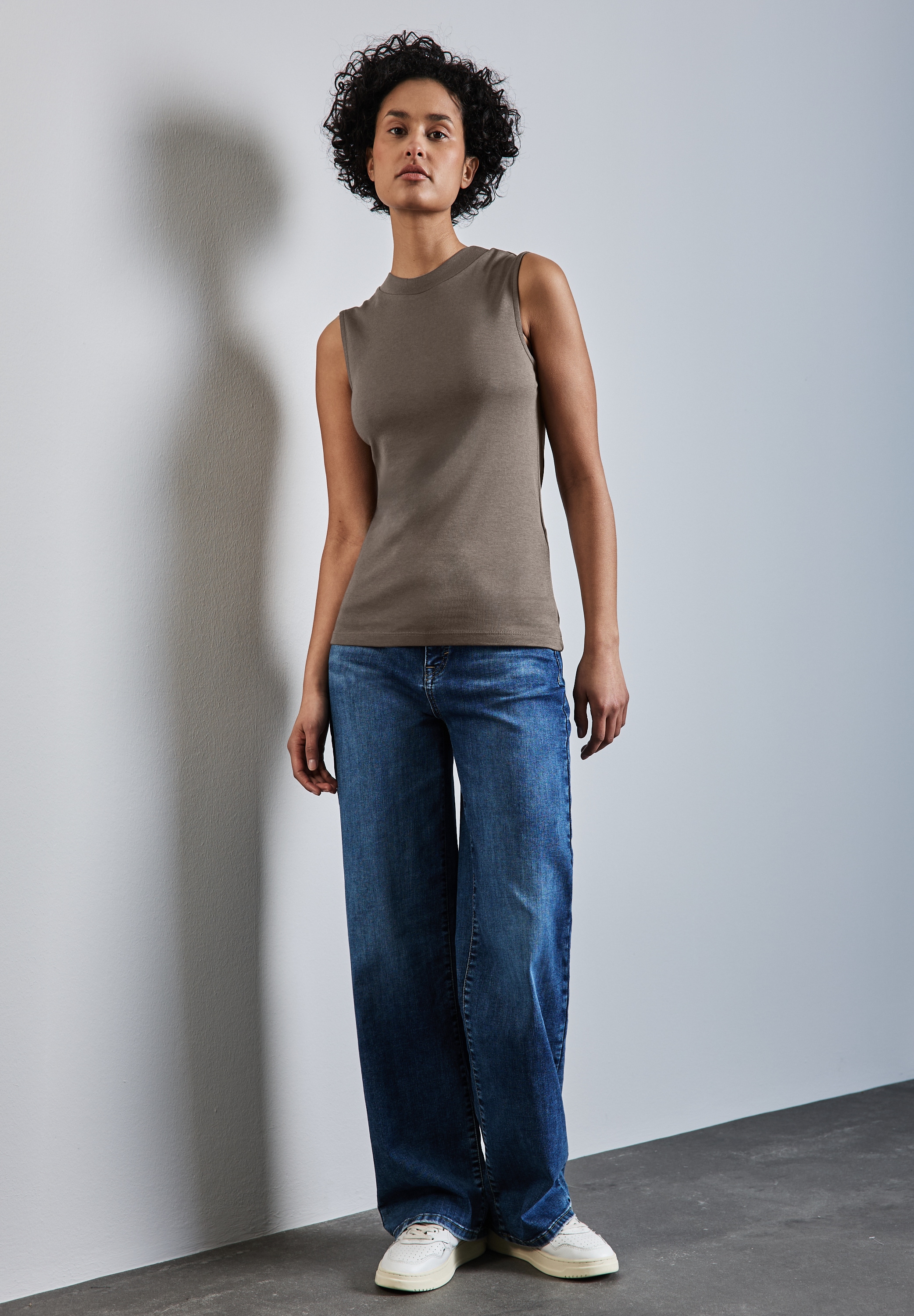 STREET ONE Shirttop, mit Rollkragen