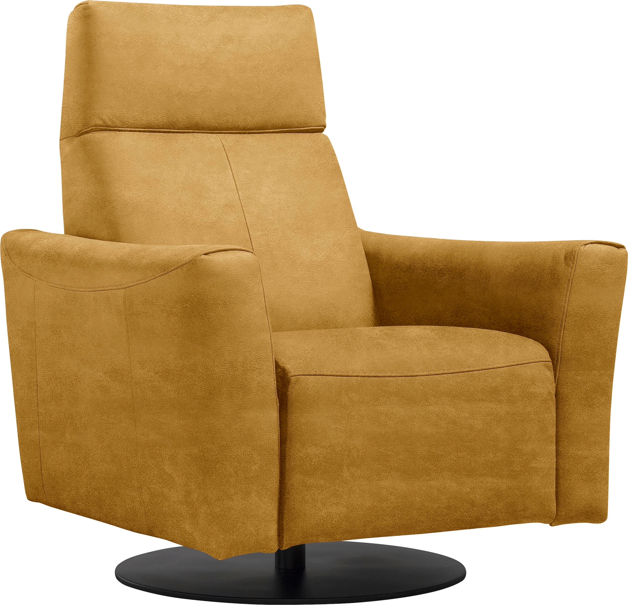 Egoitaliano Sessel »Blues Designsessel, Loungesessel, Breite 84cm, bequem und elegant« drehbar, inkl. manuelle Relaxfunktion durch Push-Back-Mechanismus