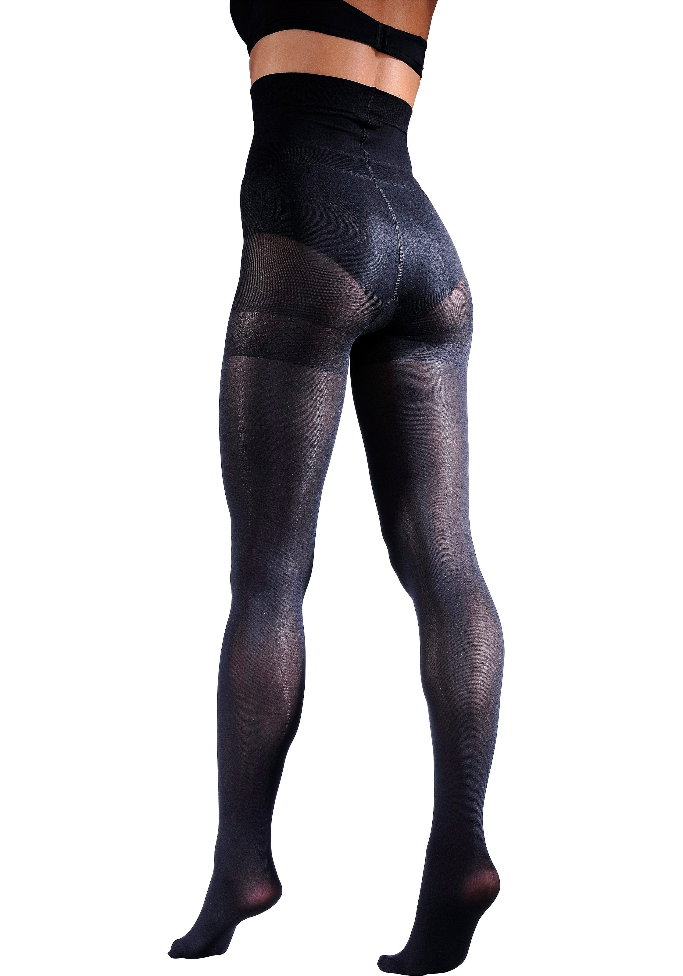 LASCANA Feinstrumpfhose, (2 St.), Bodyshaper mit extrahohem Bund