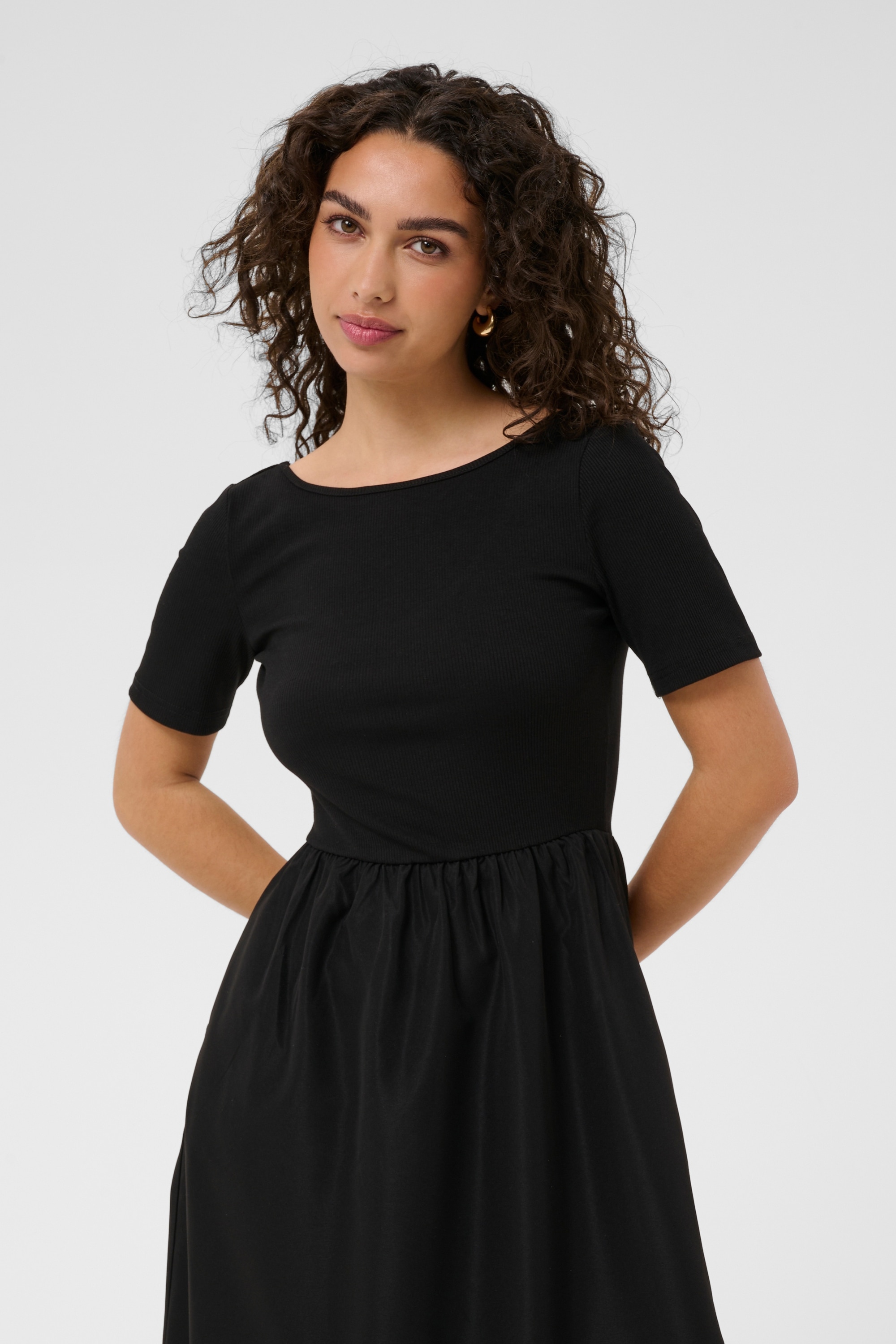 KAFFE Midikleid »Kleid KAkirsten«