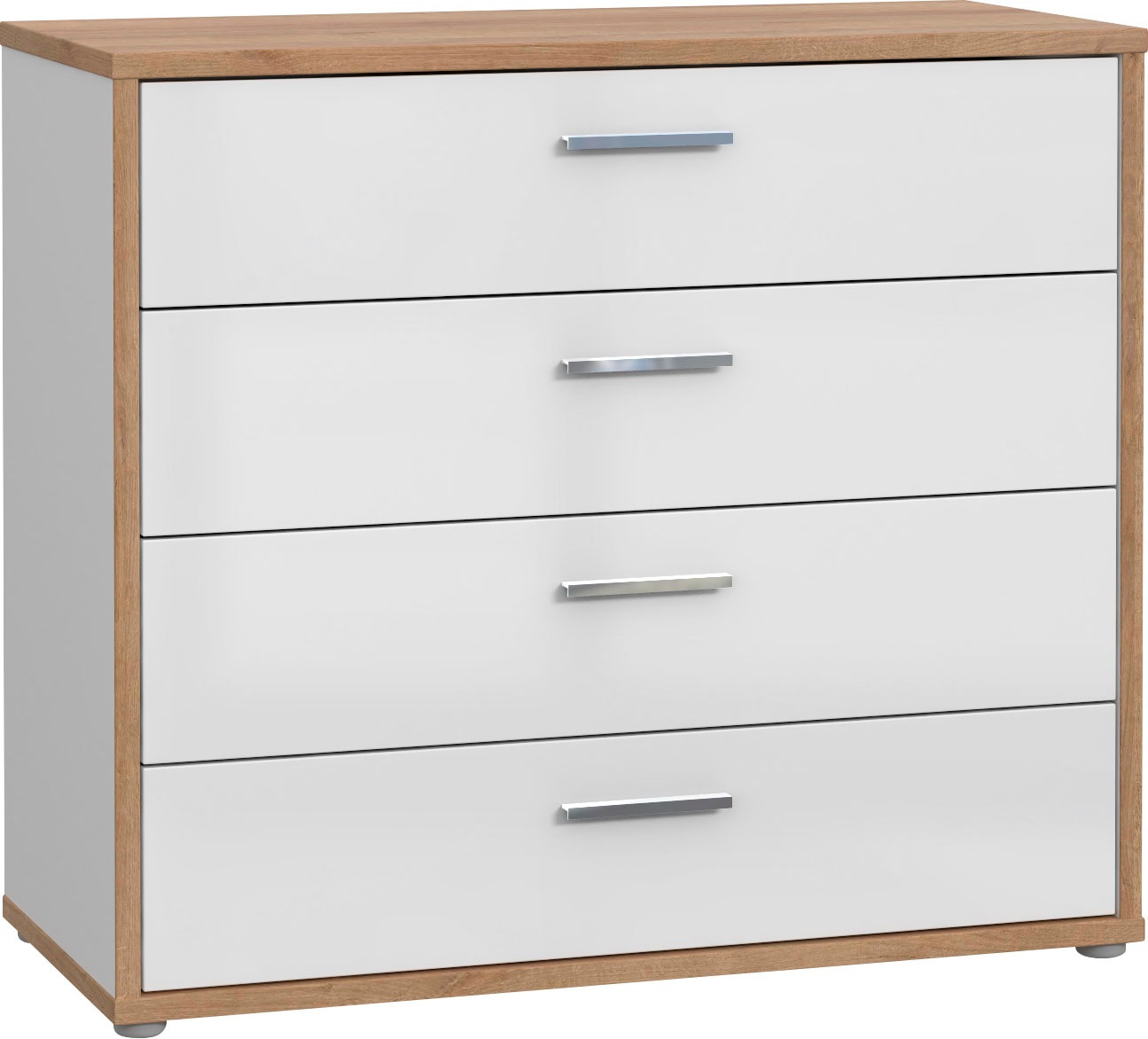 FORTE Schubkastenkommode »Chicory«, mit Hochglanz-Front