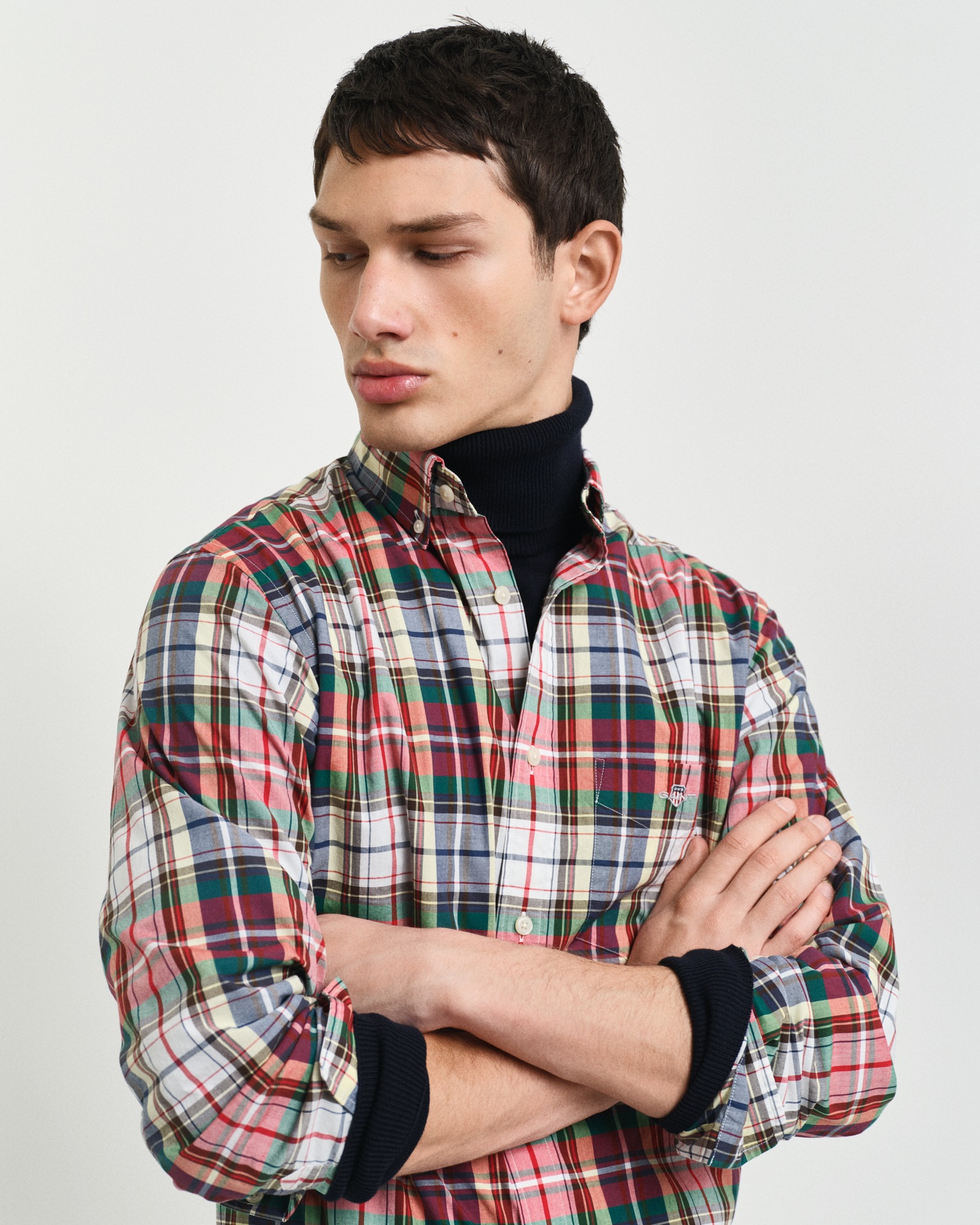 Gant Karohemd »REG POPLIN TARTAN CHECK SHIRT«, Regular Fit Popeline Hemd mit Tartan-Karomuster