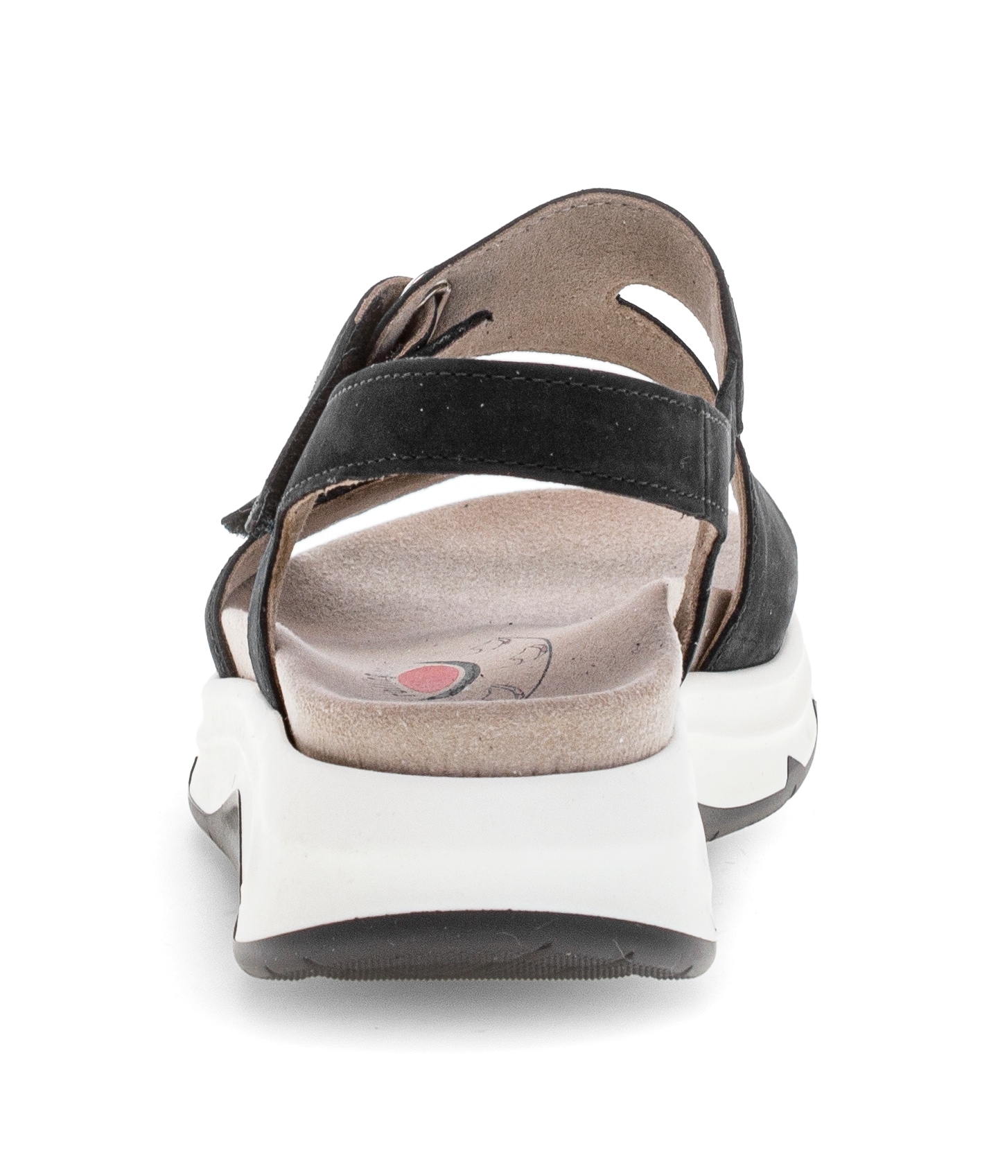 rollingsoft Sandalette  Keilabsatz, Rimechensandale mit Klettverschlüssen, G-Weite