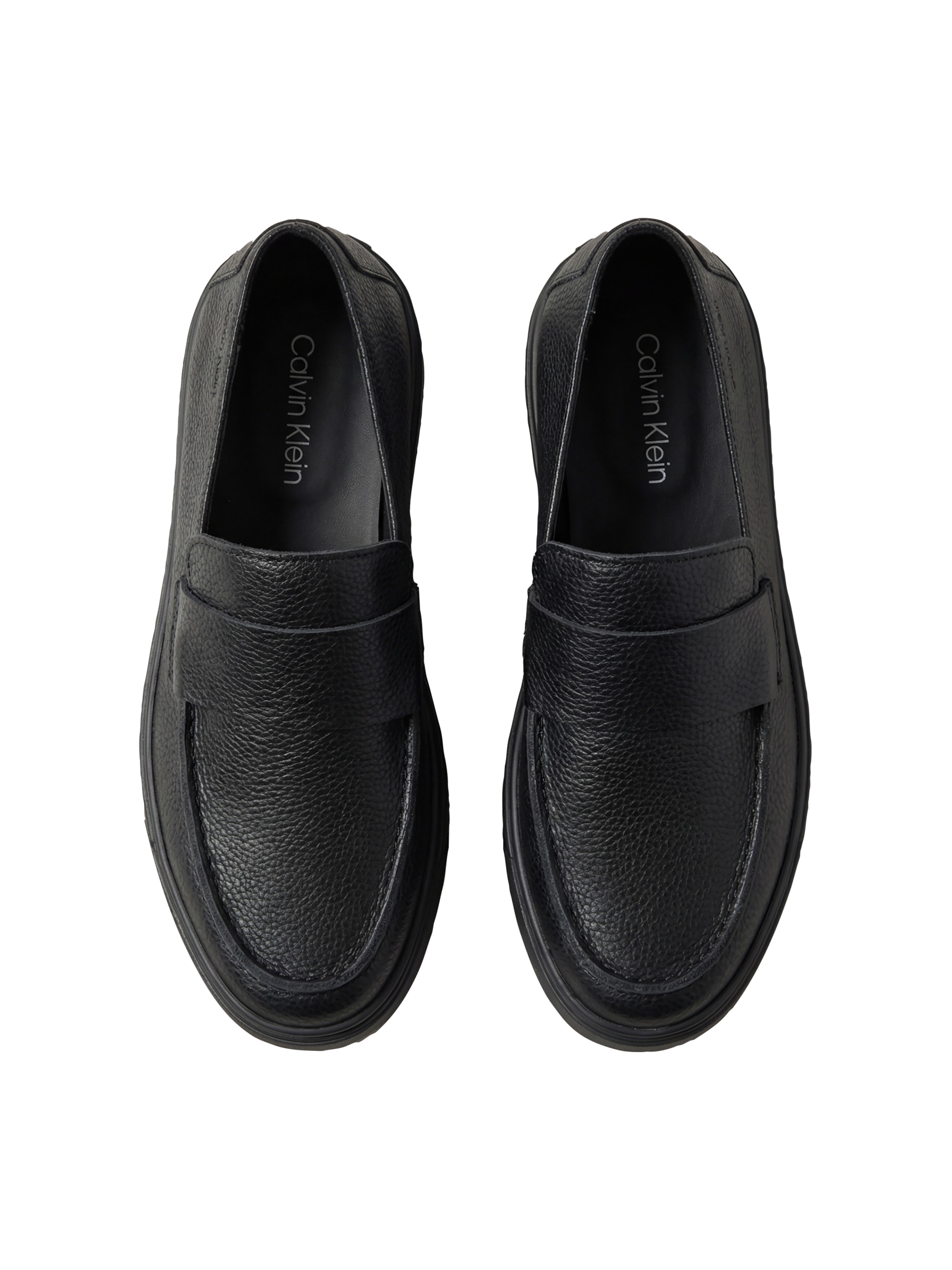 Calvin Klein Loafer »HYBRID CLEAN LOAFER BAND TUM LTH«  Loafer mit Plateau, Slipper, Schlupfschuh