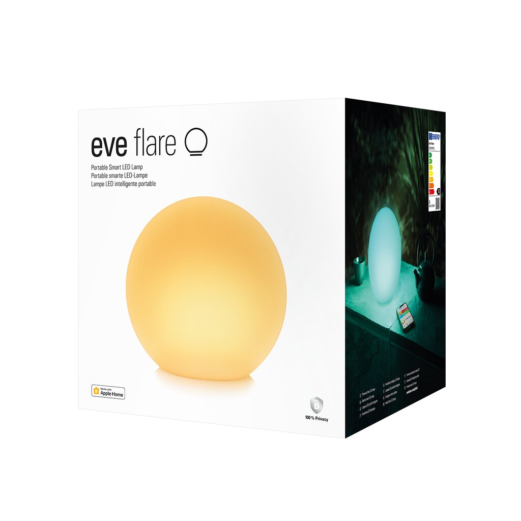 EVE LED Außen-Tischleuchte »Portable smarte LED-Leuchte mit Thread-Unterstützung«