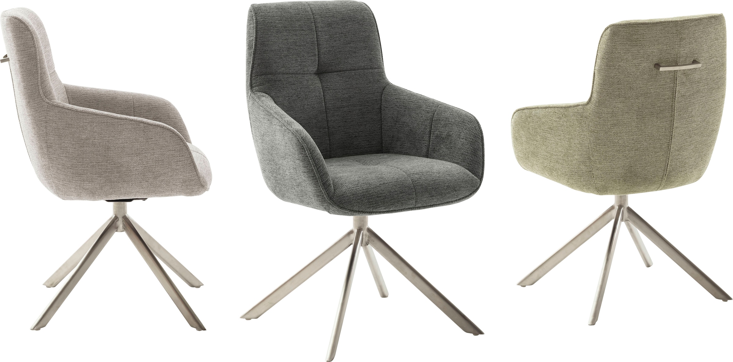 MCA furniture mit Komfortsitzhöhe Nivellierung, kaufen OTTO 2 180°drehbar St., bei »Xativa«, 49 4-Fußstuhl cm