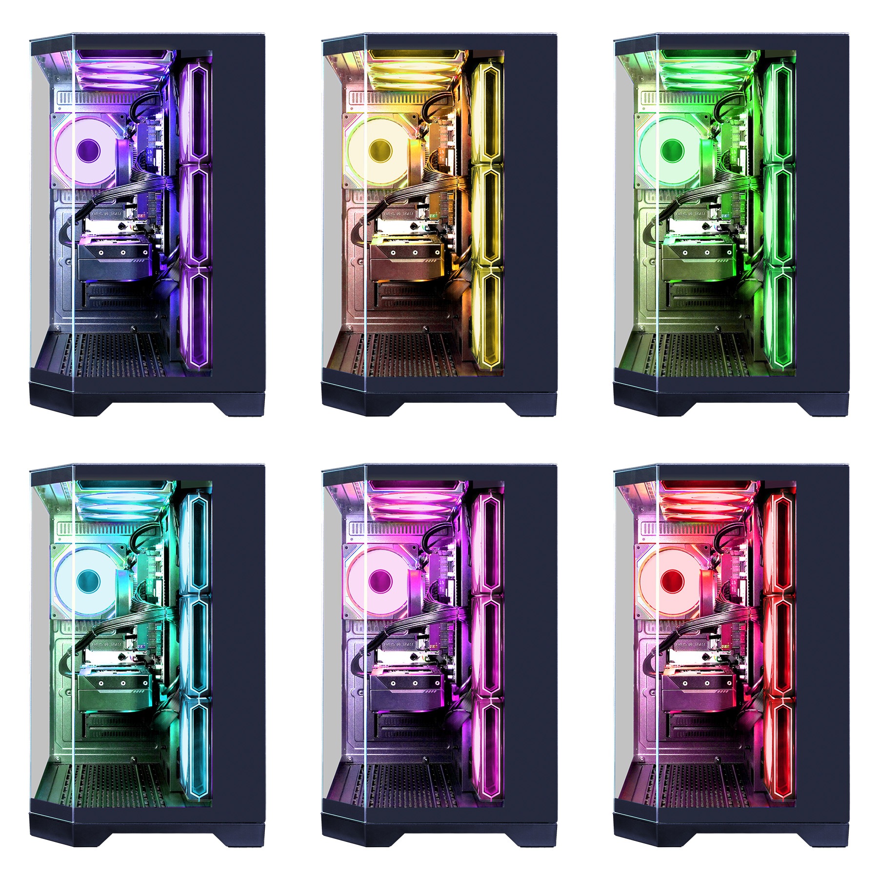 GAMEMAX Gaming-PC »HYPE-A BK 7482«, Windows 11, DDR5 RAM