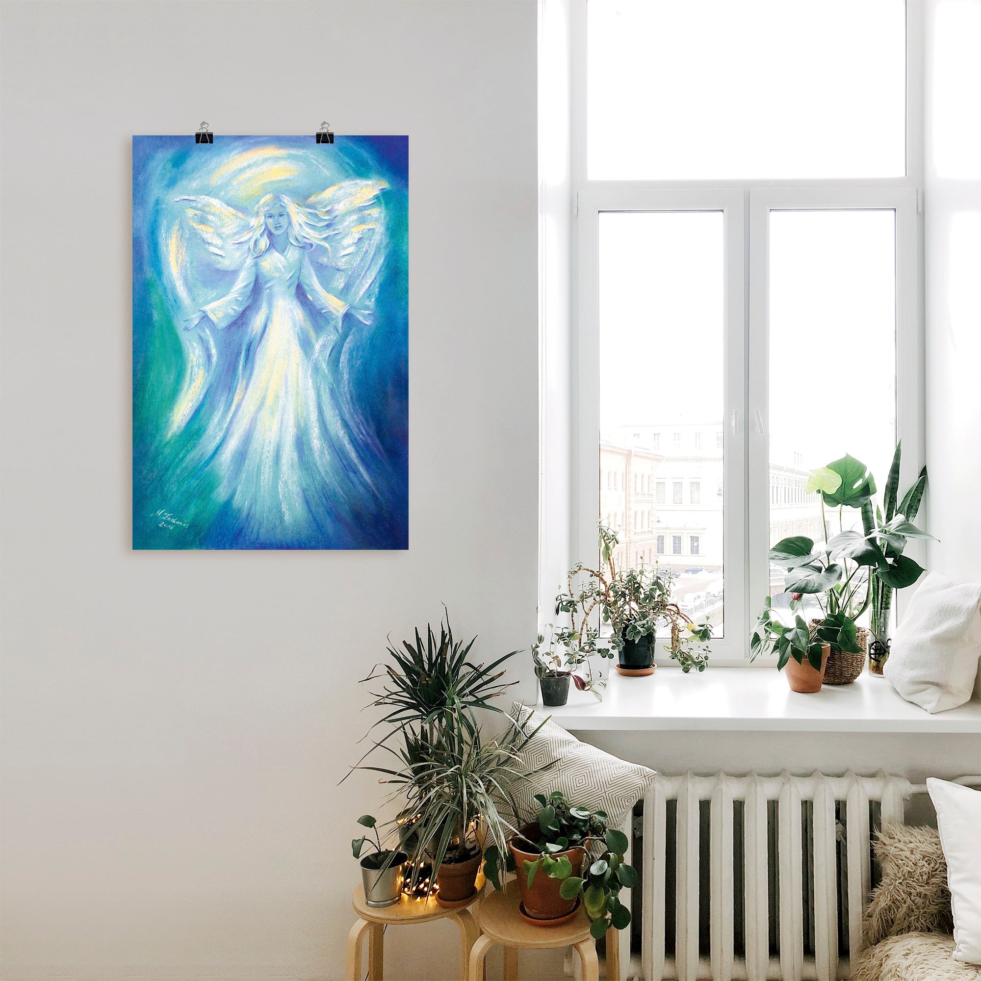 Artland Wandbild »Engel der Liebe«, Religion, (1 St.), als Leinwandbild, Poster, Wandaufkleber in verschied. Größen