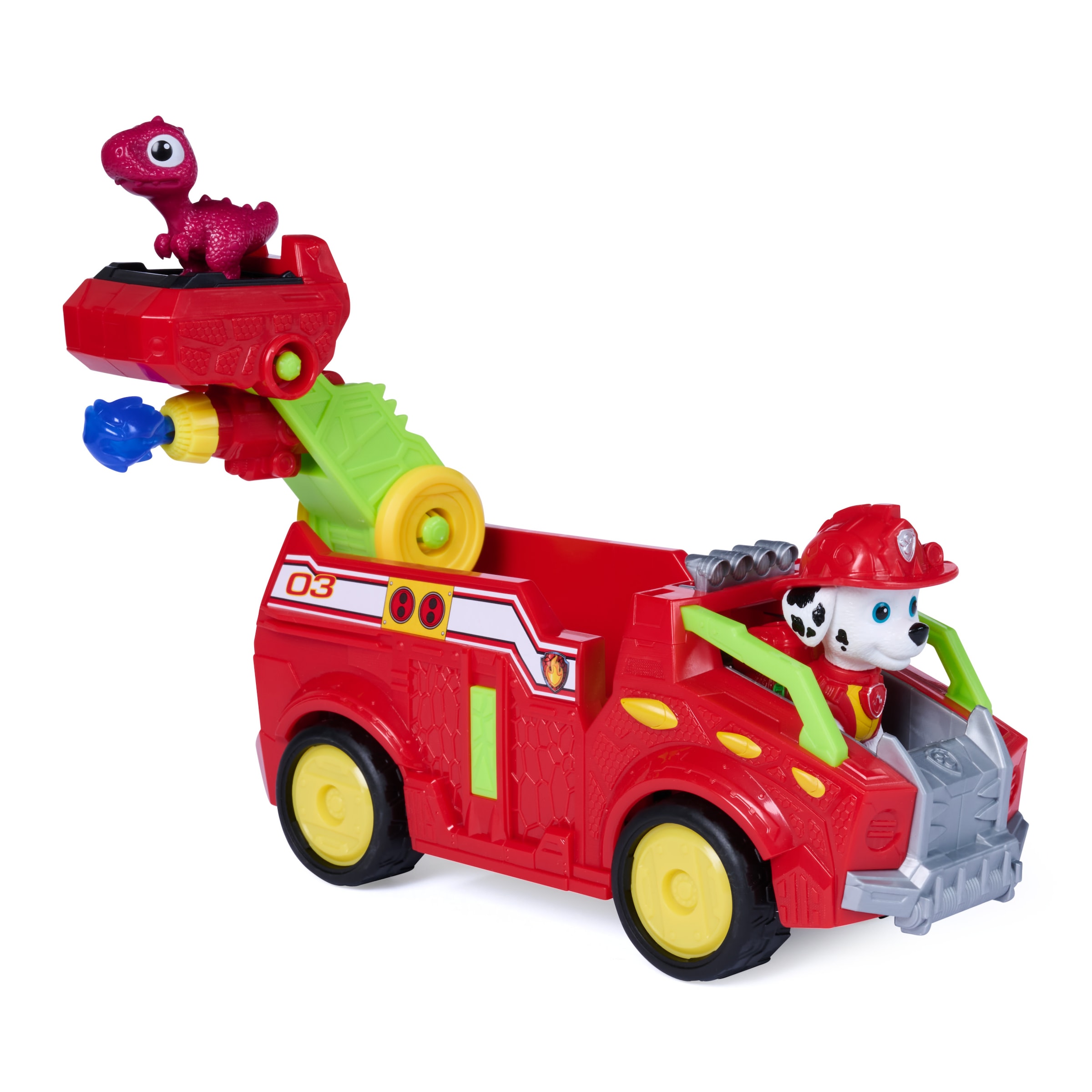 Spin Master Spielzeug-Auto »PAW Patrol: Der Dino Film, Marshalls Dino-Feuerwehrauto«