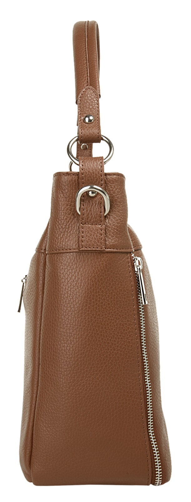 Cluty Henkeltasche echt Leder, Made in Italy