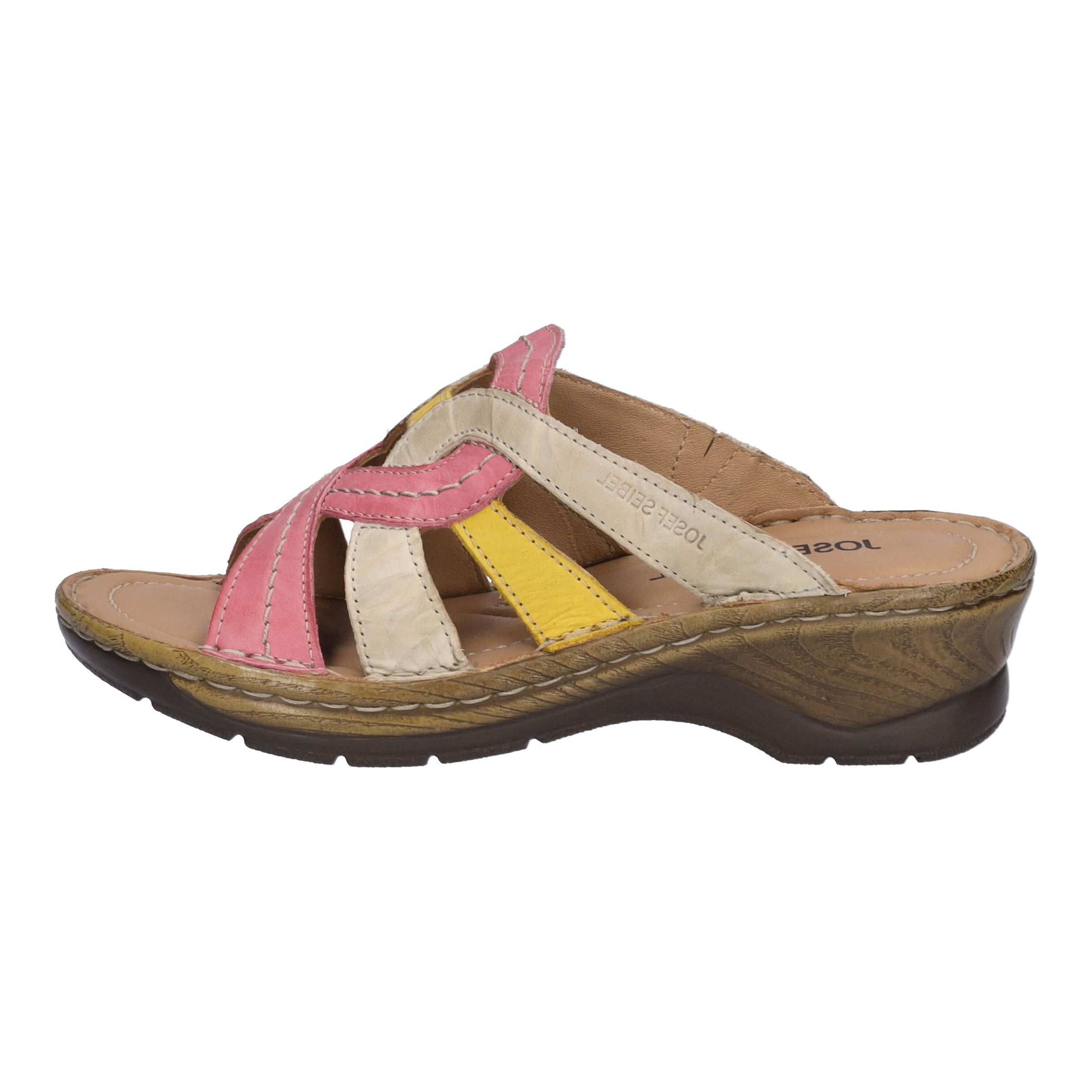 Josef Seibel Clog »Catalonia 01, pink-multi«