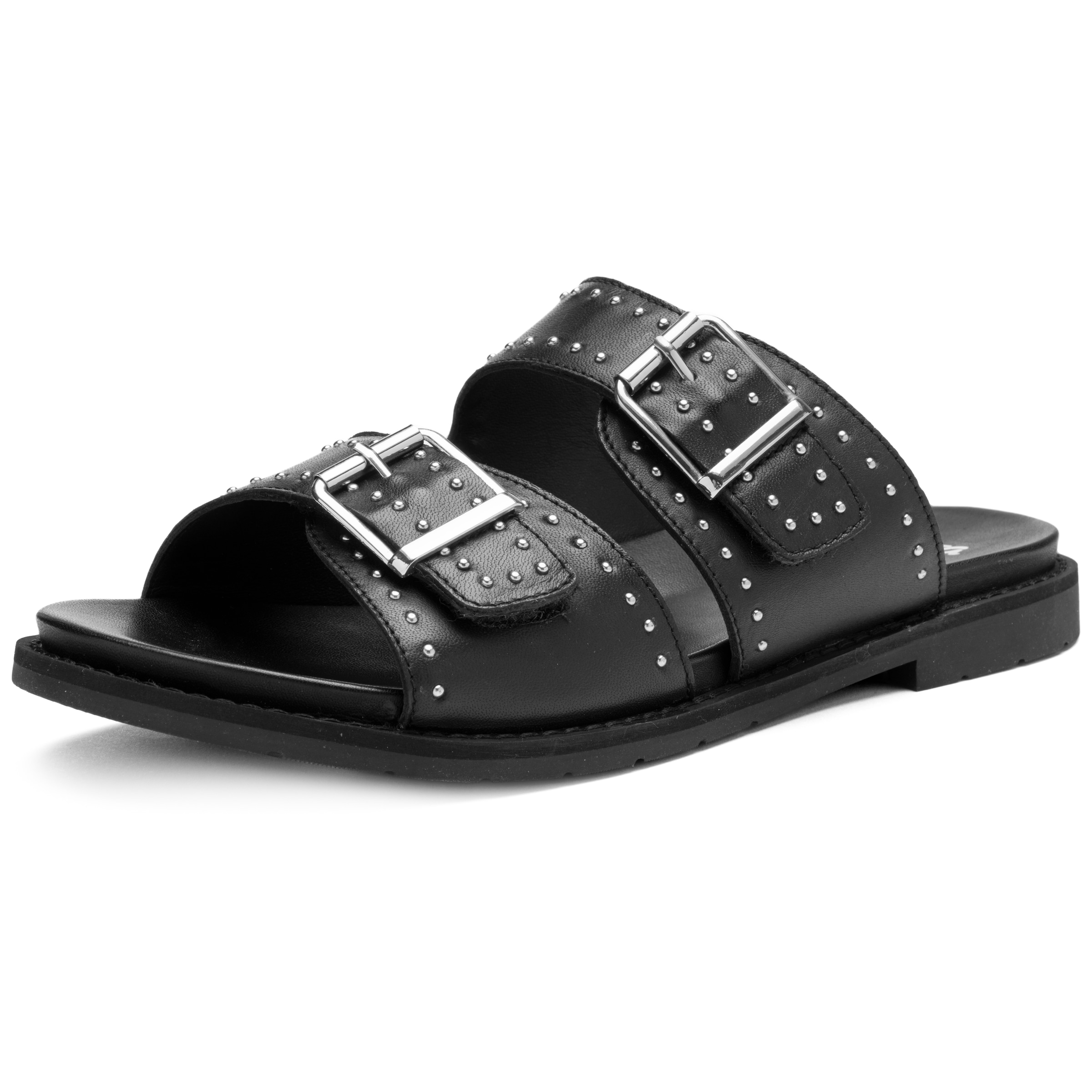 Ara Pantolette »ELBA«  Blockabsatz, Schlupfschuh mit kleinen Nieten verziert, G-Weite (=weit)