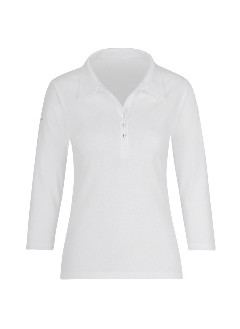 Trigema Poloshirt »TRIGEMA Poloshirt mit Kristallsteinen«, (1 tlg.)