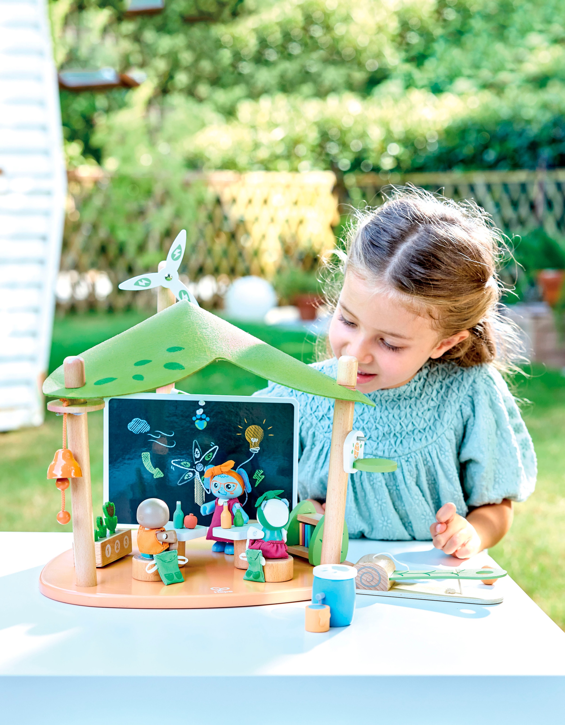 Hape Spielwelt »Green Planet Explorers, Schule«, (36 tlg.)
