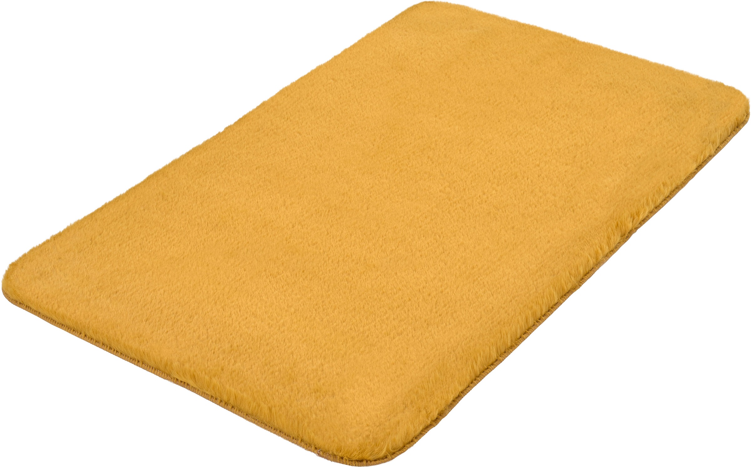 Kleine Wolke Badematte »Cony«, rutschhemmend beschichtet, fußbodenheizungsgeeignet, Badteppich, Fell-Optik, Uni Farben, besonders weich & kuschelig