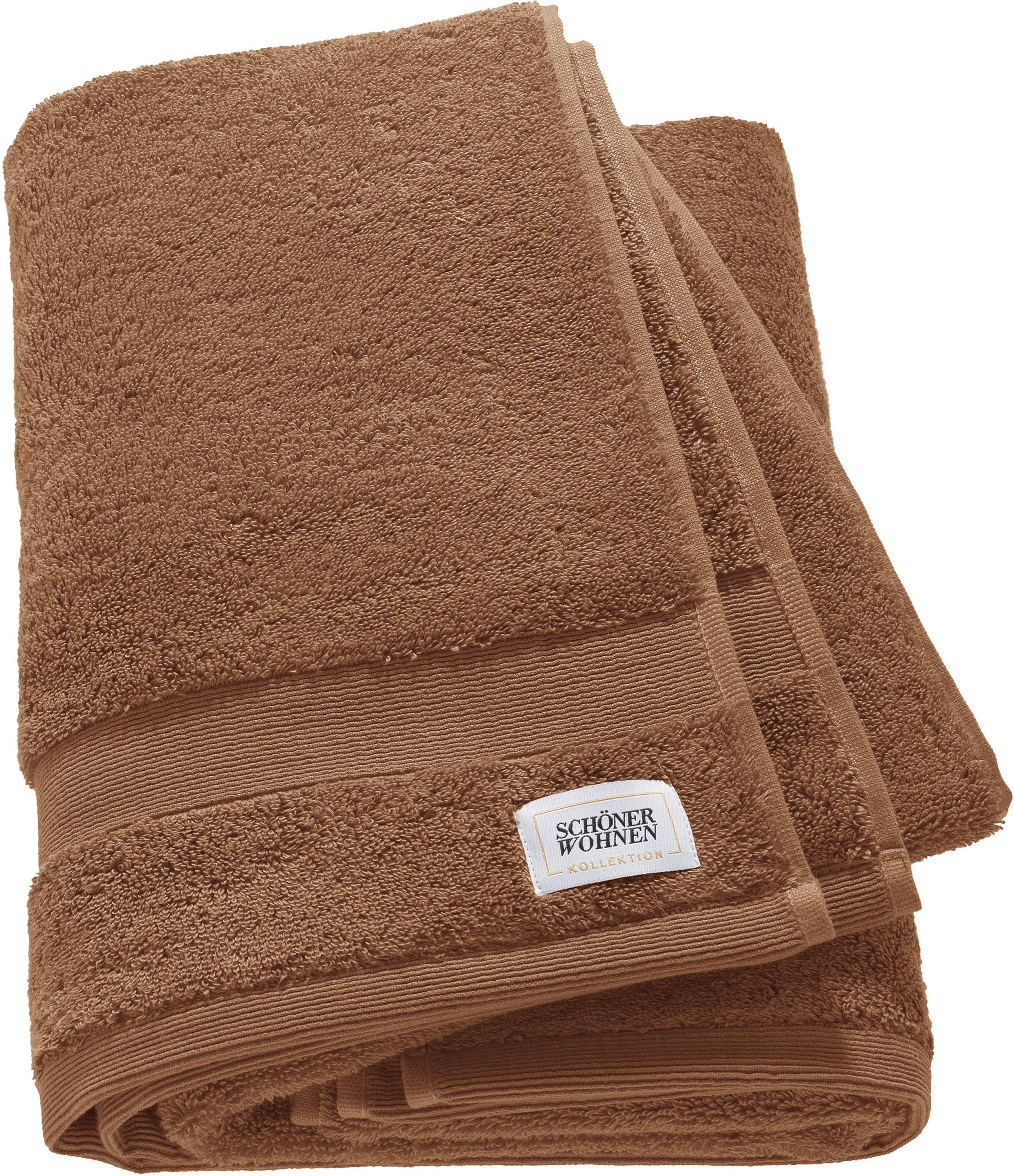 SCHÖNER WOHNEN-Kollektion Handtuch Set »Cuddly«, (Set, 5 St., 2 Gästetücher 30x50 cm), schnell trocknende Airtouch-Qualität