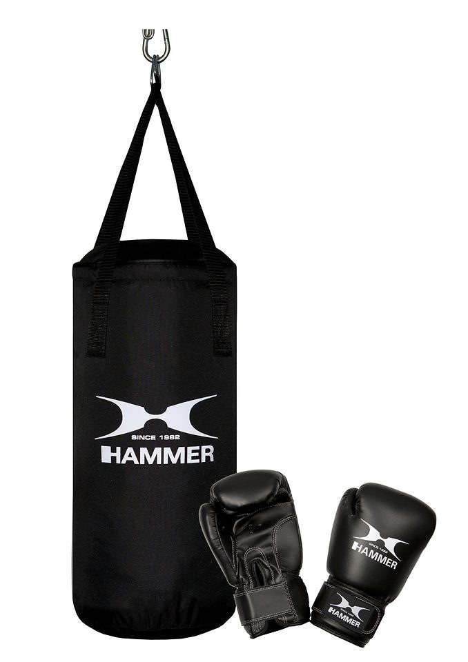 Hammer Boxsack »Junior«, (Set, 2 tlg., mit Boxhandschuhen) bestellen bei  OTTO | Boxsäcke