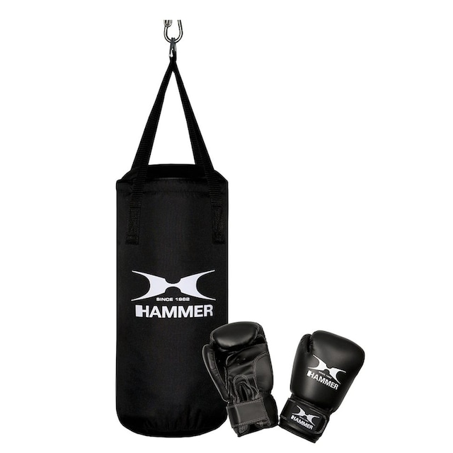 Hammer Boxsack »Junior«, (Set, 2 tlg., mit Boxhandschuhen) bestellen bei  OTTO