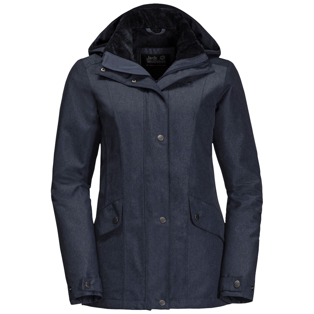 Jack Wolfskin Winterjacke »PARK AVENUE JACKET«, mit Kapuze