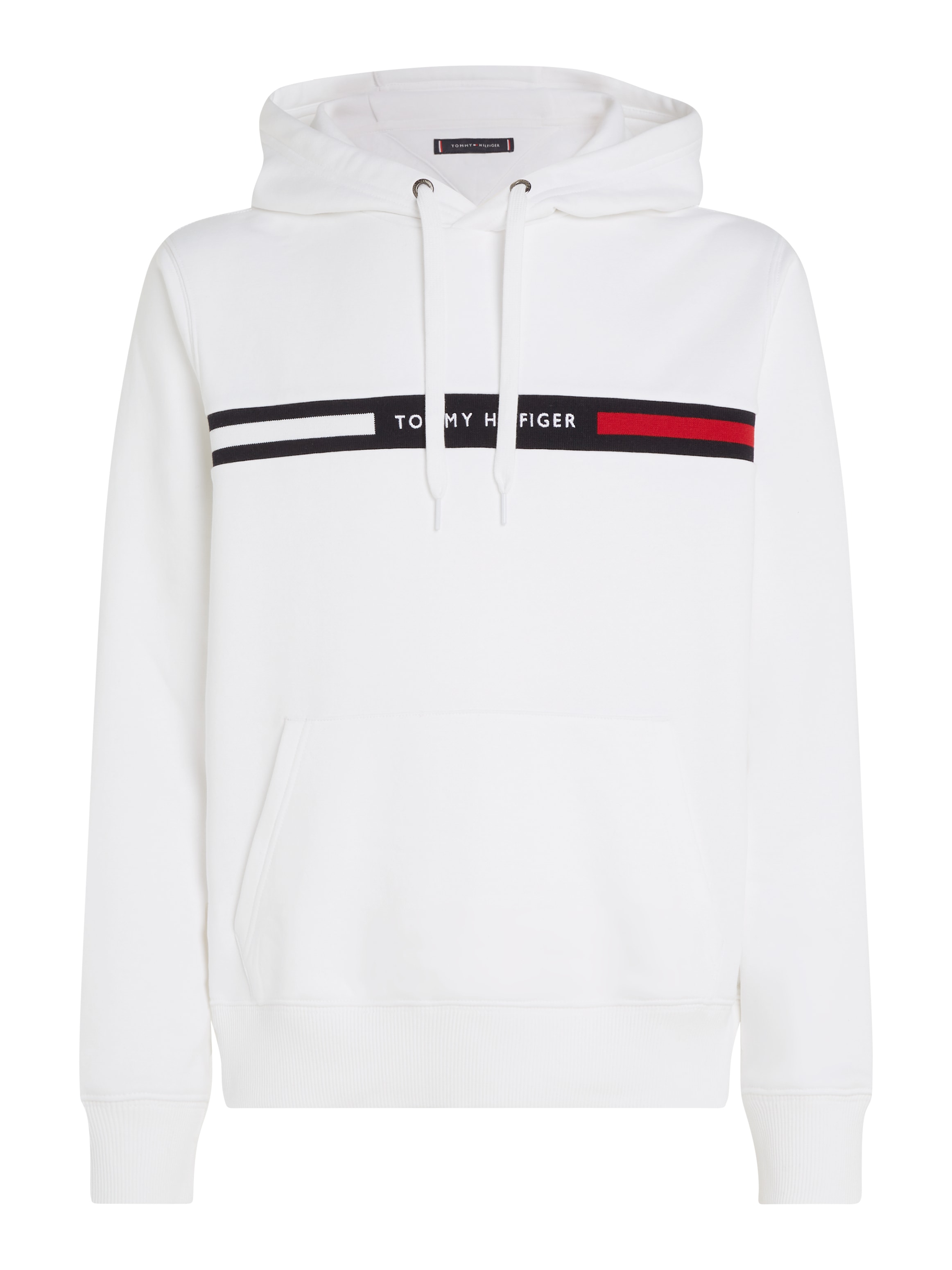 Tommy Hilfiger Kapuzensweatshirt »HILFIGER CHEST INSERT HOODY«, mit Kapuze, Kängurutasche, Logoschriftzug