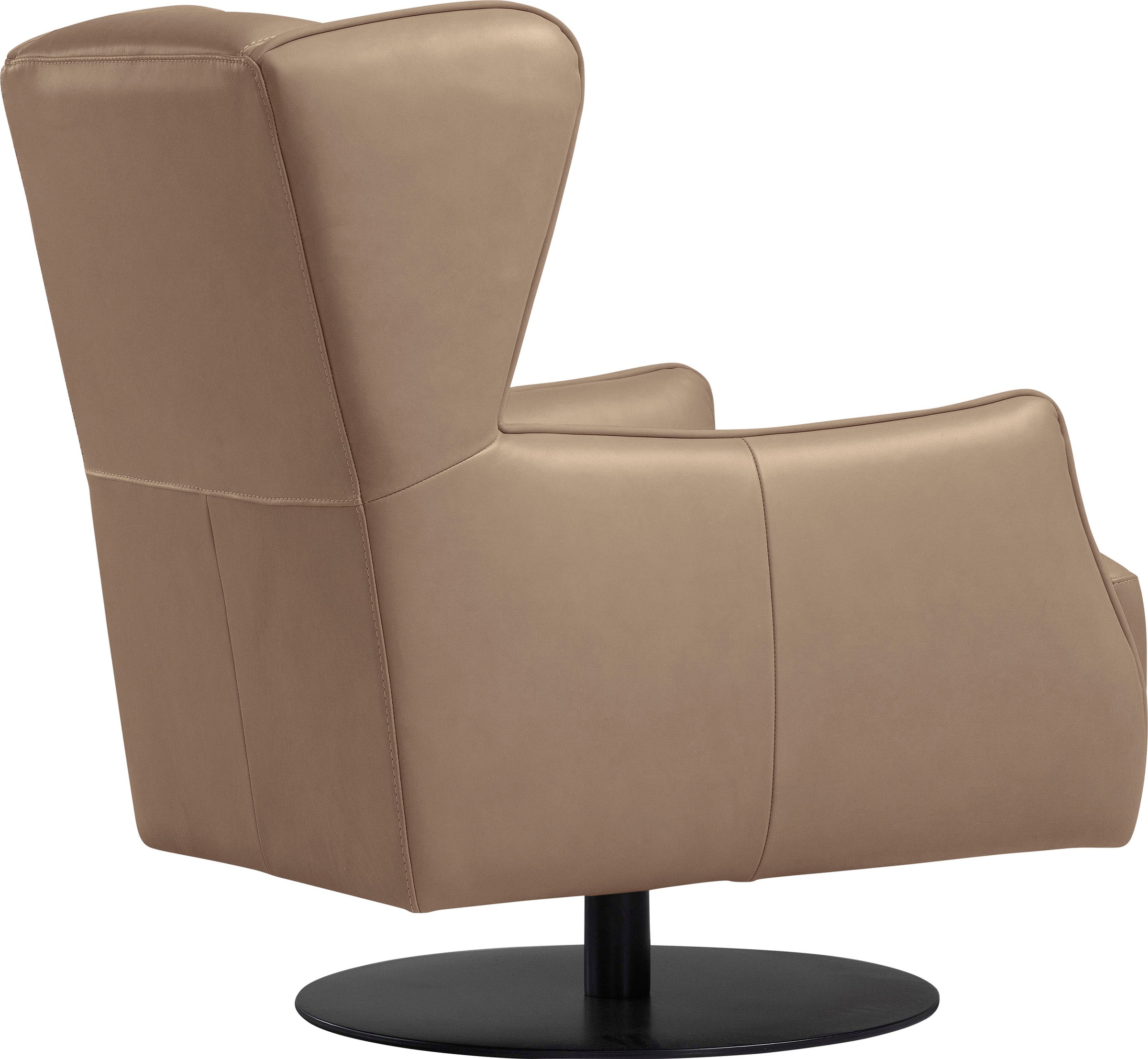 Egoitaliano Sessel »Randy Hochlehnsessel, Designsessel, Clubsessel, Ohrensessel«, Drehsessel, Relaxsessel, kompakte Stellmaße, bequem