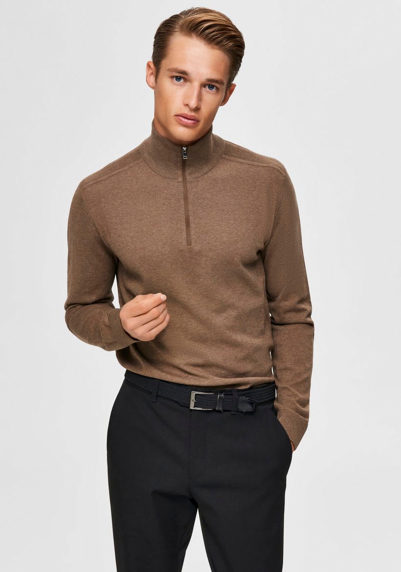 bei OTTO NOOS« kaufen SELECTED HALF HOMME Strickpullover online CARDIGAN »SLHBERG ZIP