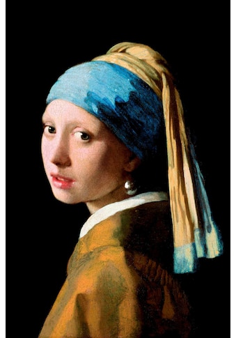 Deco-Panel »J.Vermeer-Mädchen mit Ohrgehänge«