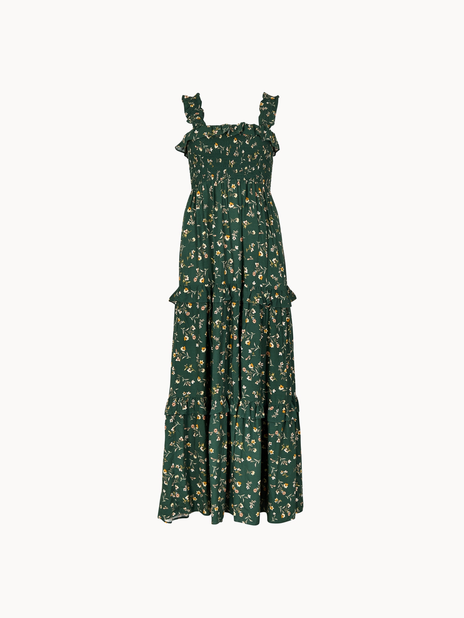 Apricot Maxikleid »Maxikleid« mit Rüschen