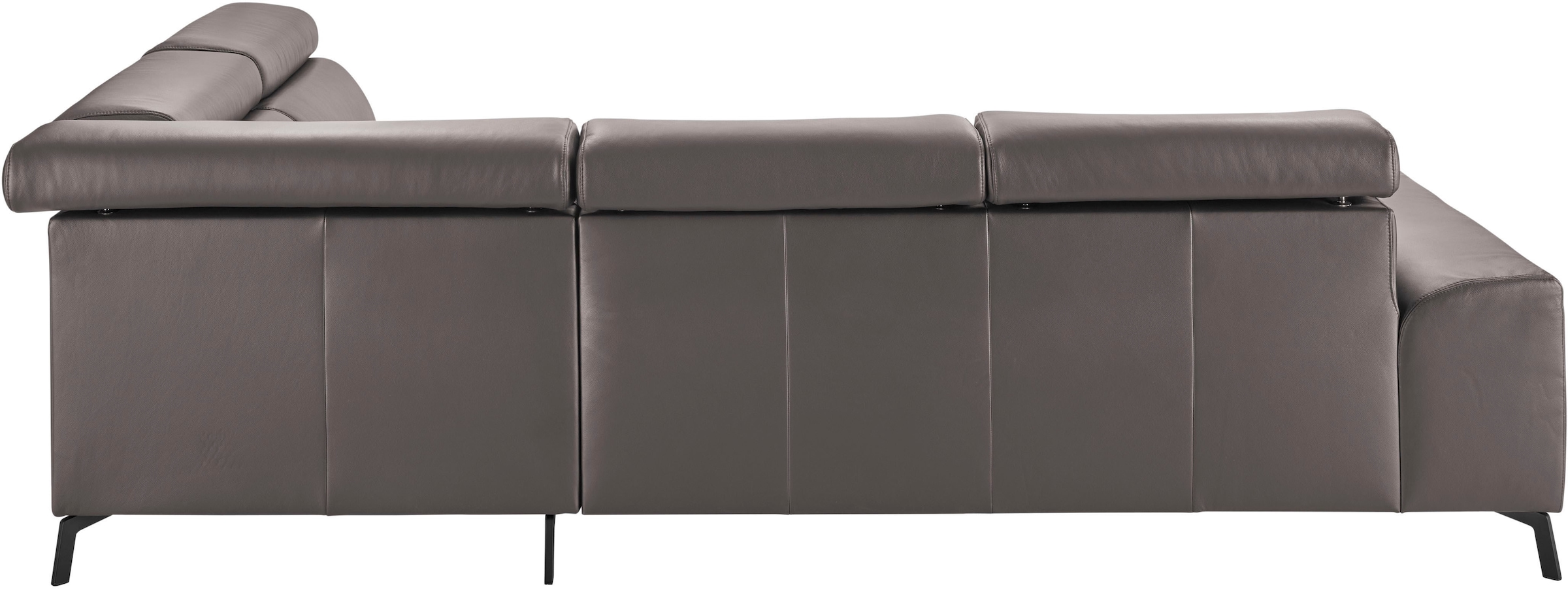 3C Candy Ecksofa »Greve modern und bequem, inkl. manueller Kopfteilverstellung, L-Form«, wahlweise mit motorischem Sitzvorzug