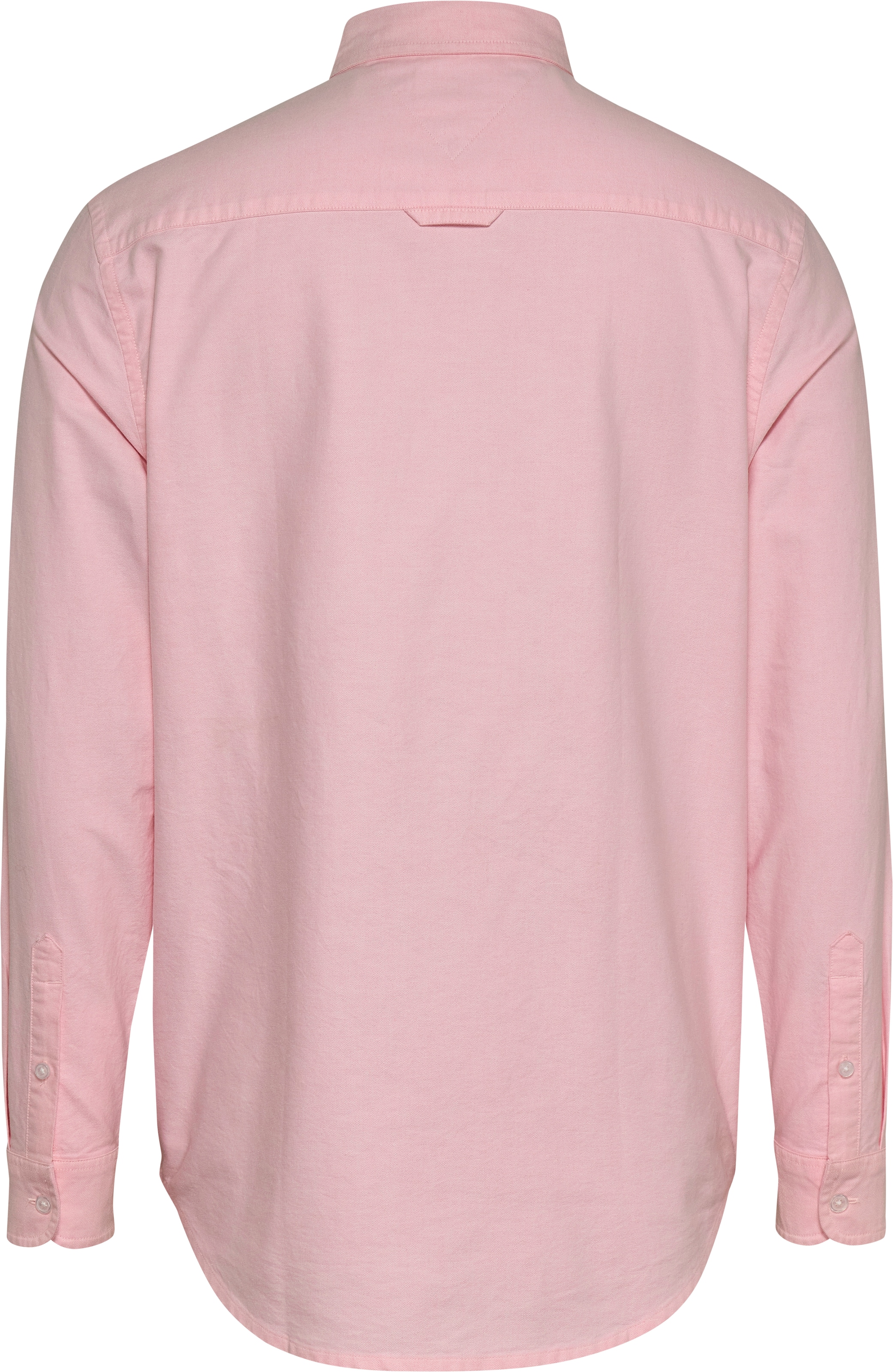 Tommy Jeans Langarmhemd »TJM REG OXFORD SHIRT EXT«, mit Logostickerei