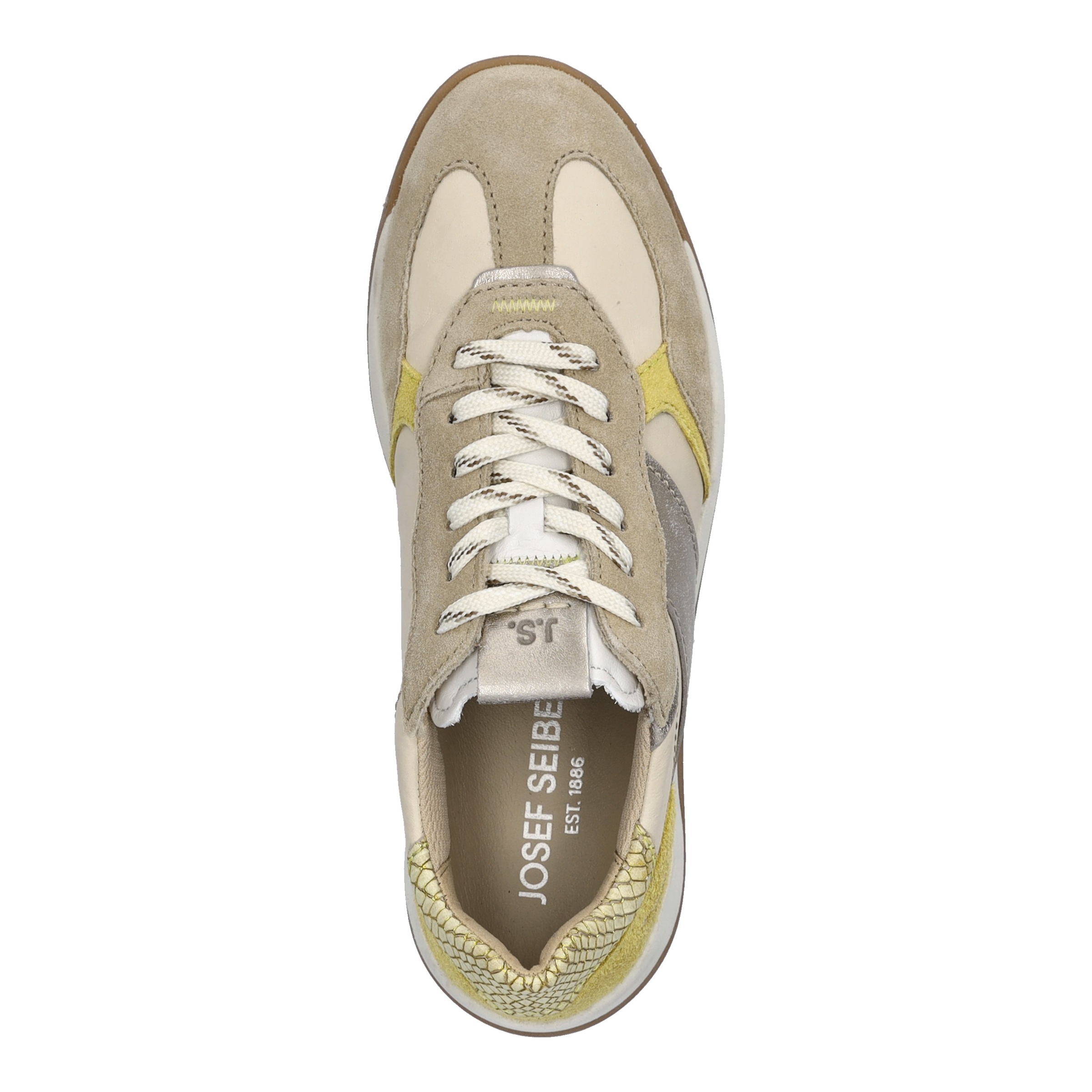 Josef Seibel Keilsneaker »Arleen 01«  Freizeitschuh, Halbschuh, Schnürer, Kontrastbesatz, G-Weite