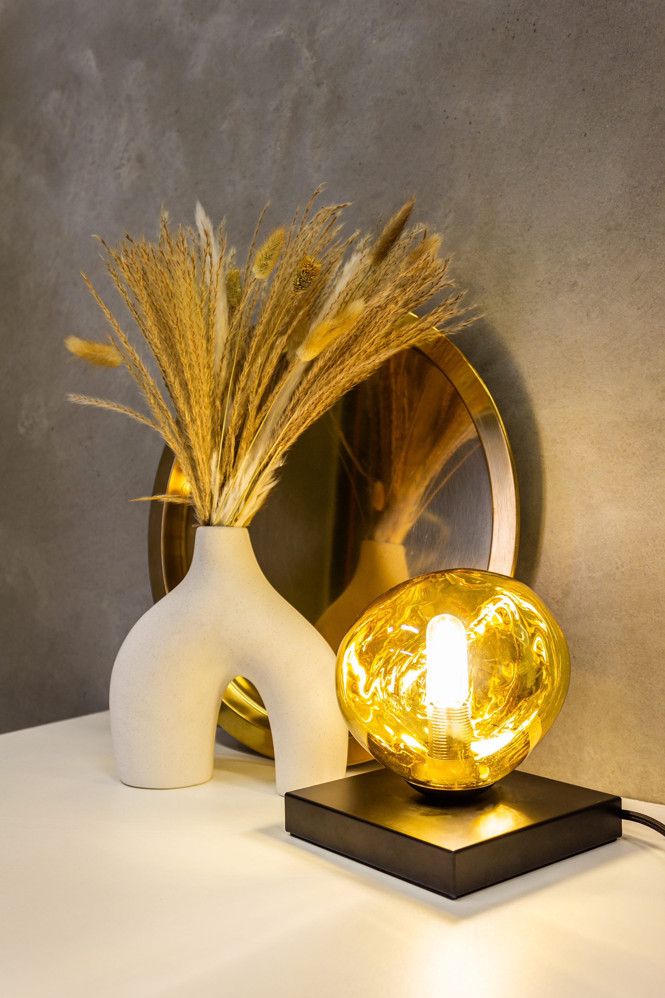 ECO-LIGHT Tischleuchte »Canopus«, 1 flammig, Leuchtmittel E14 | ohne Leuchtmittel