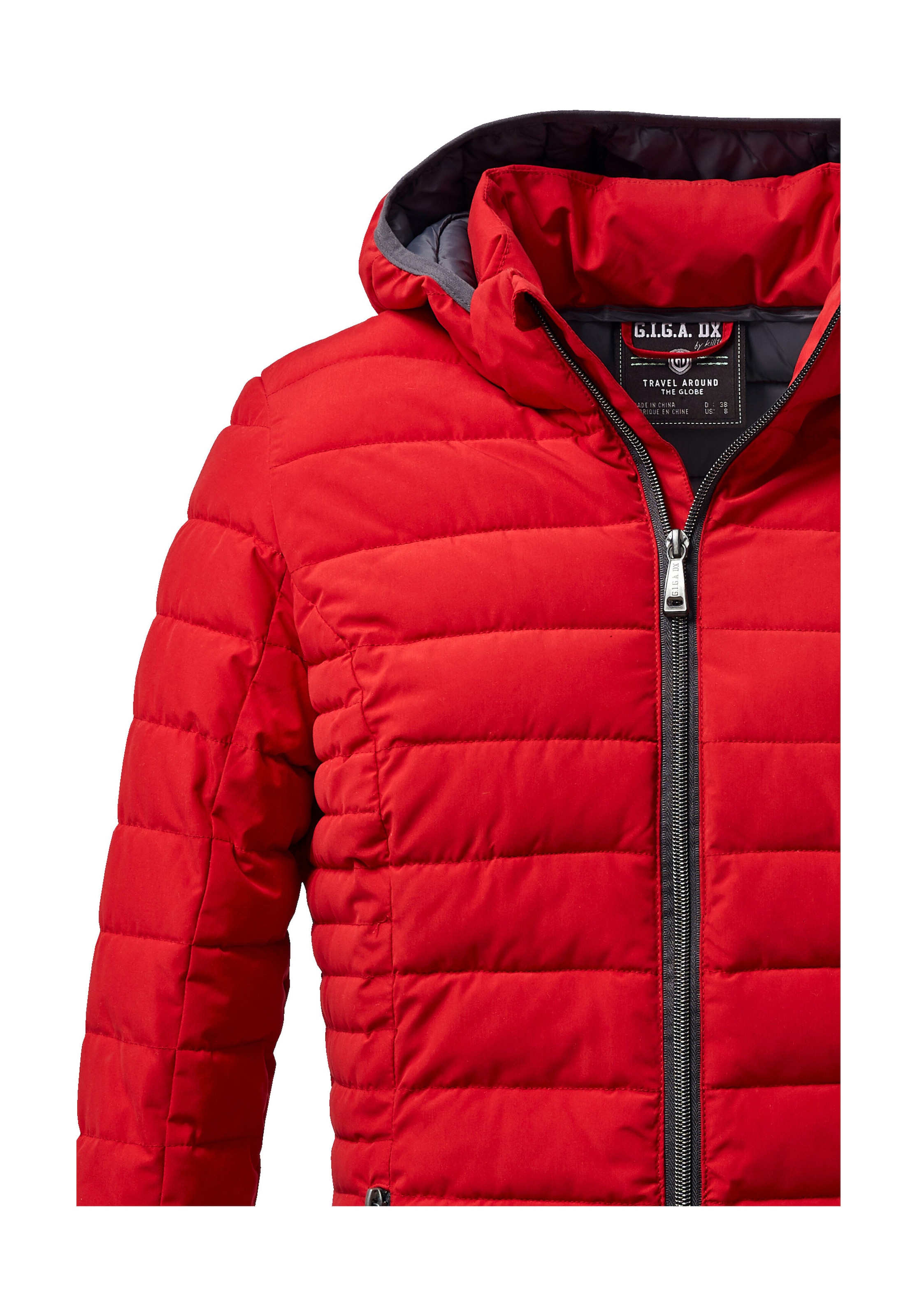 G.I.G.A. DX by killtec Steppjacke »Ventoso WMN Quilted JCKT D«, Leichte Jacke, wind- und wasserabweisend, mit abzippbarer Kapuze