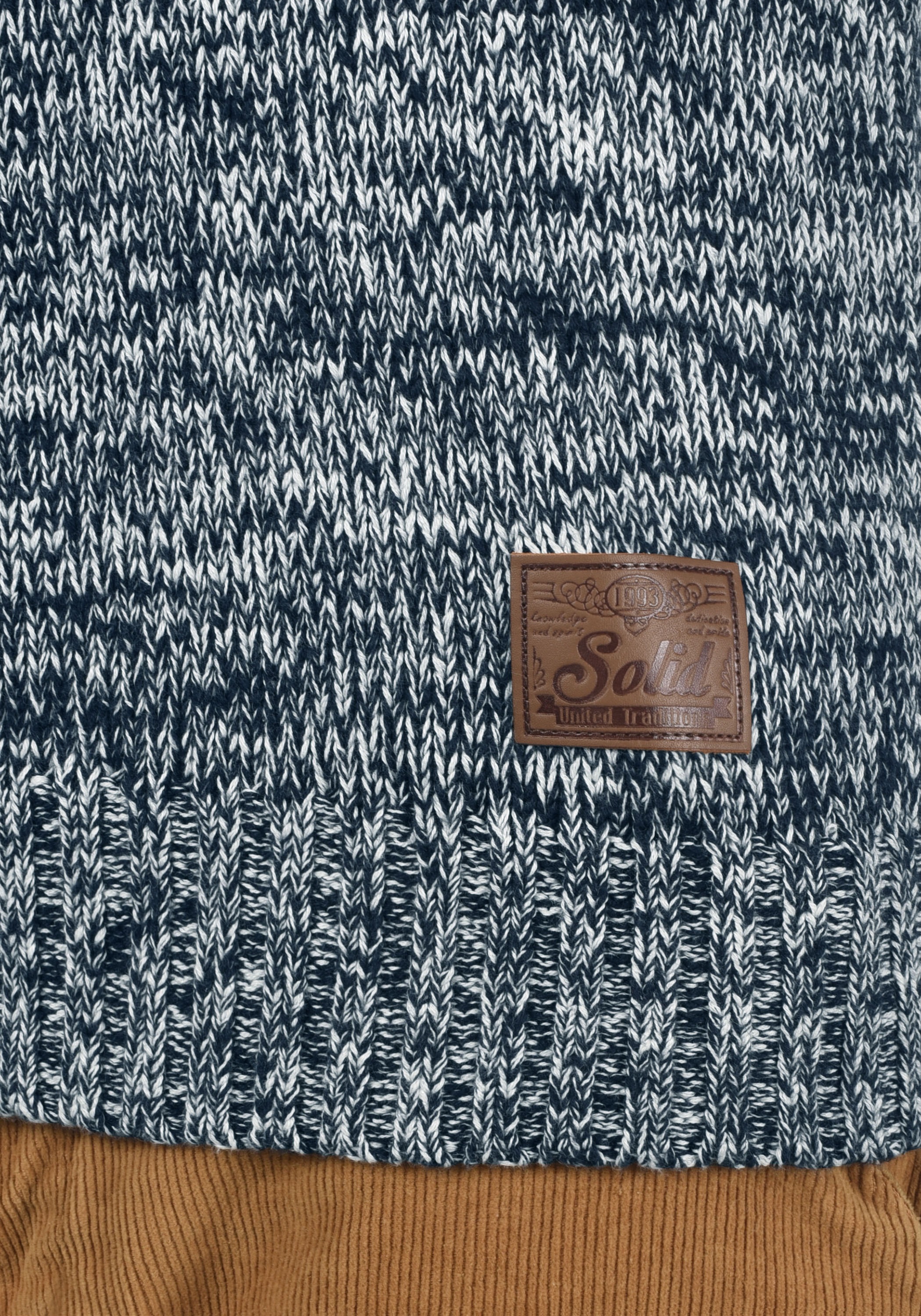 !Solid Schalkragenpullover »Schalkragenpullover SDPhil«