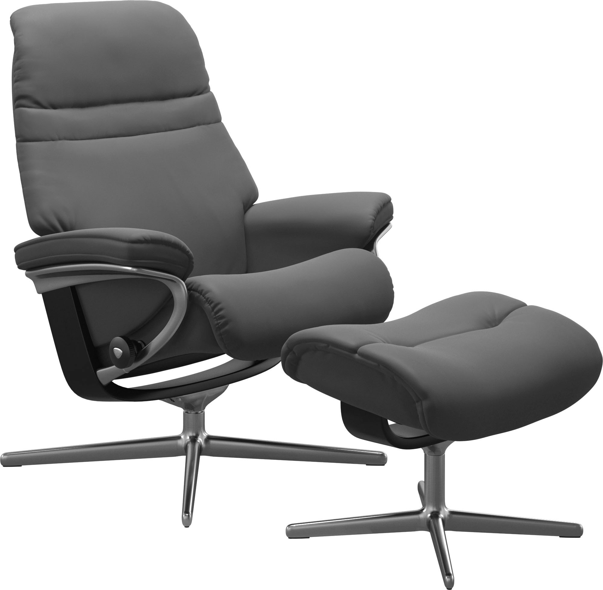 Stressless® Relaxsessel »Sunrise« mit Cross Base, Größe S, M & L, Holzakzent Schwarz