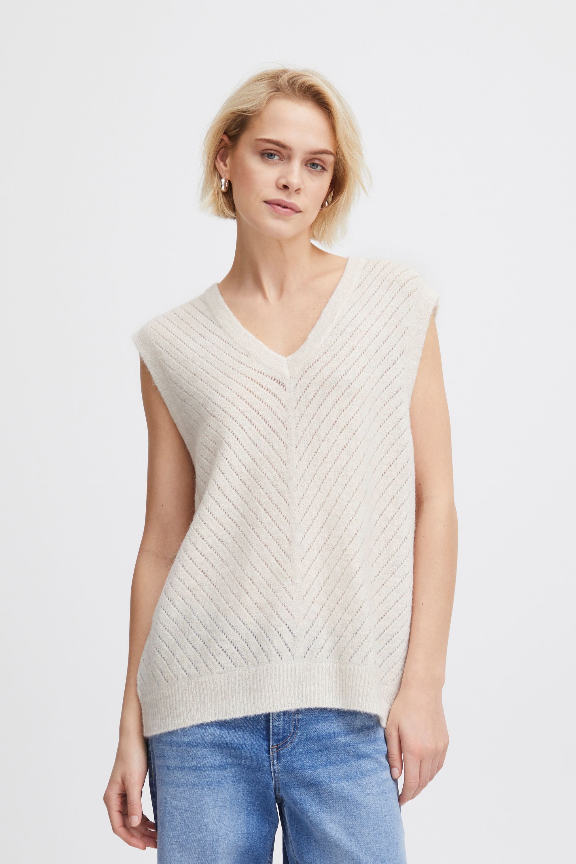 Ichi Strickjacke »Pullunder IHKamara«