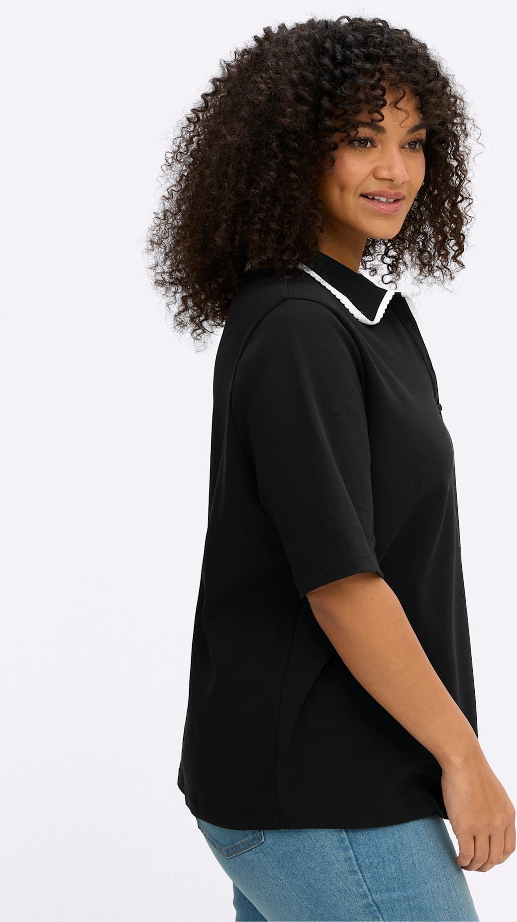Sheego Poloshirt »Shirt« 1