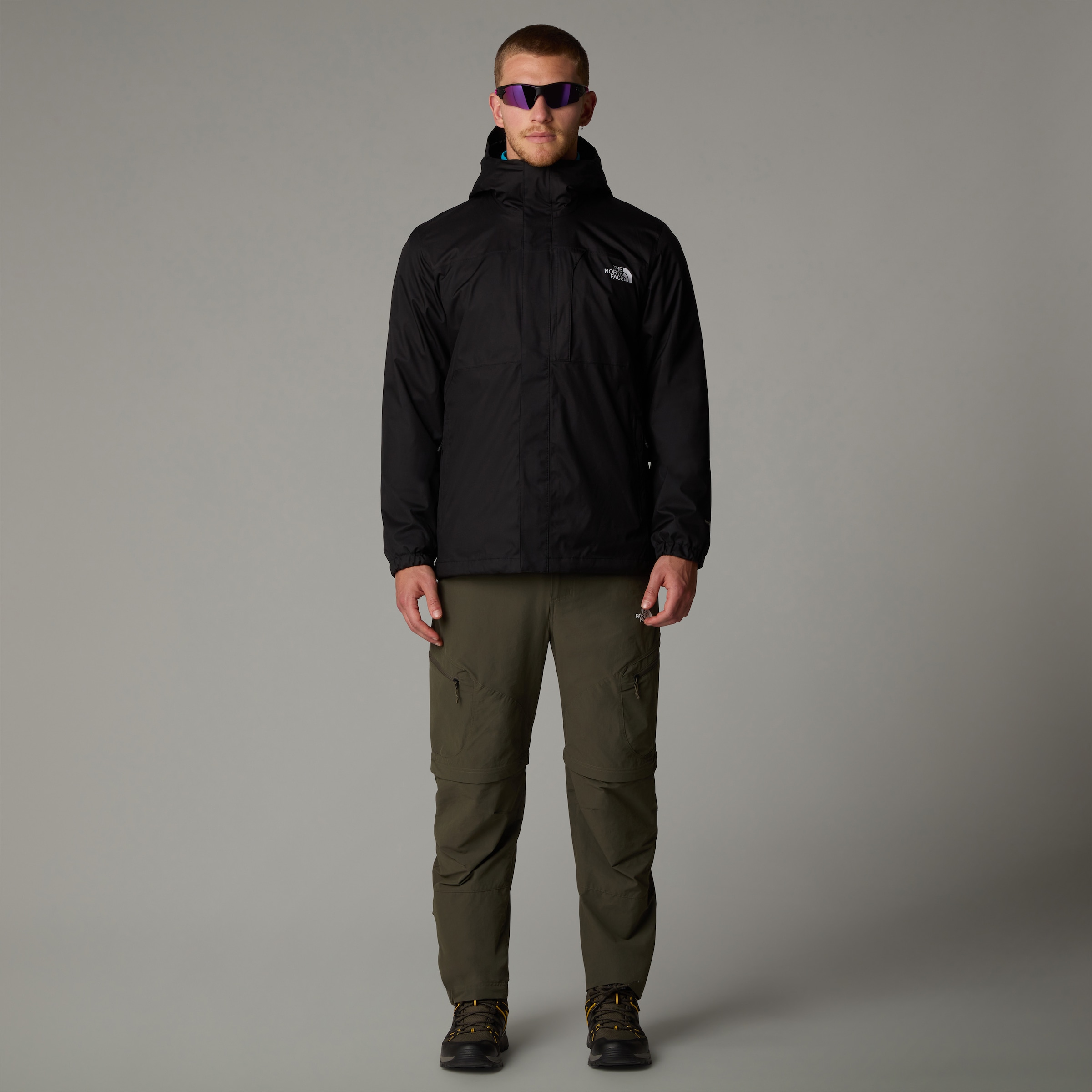 The North Face Outdoorjacke »M QUEST TRICLIMATE JACKET«, (2 St.), mit Kapuze, mit abnehmbarer Fleecejacke