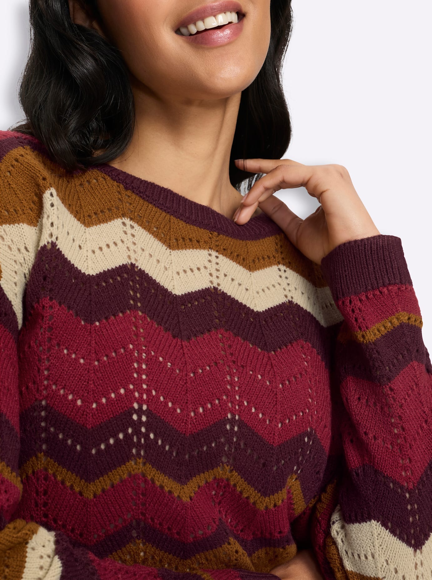 Classic Basics Ajourpullover »Strickpullover«