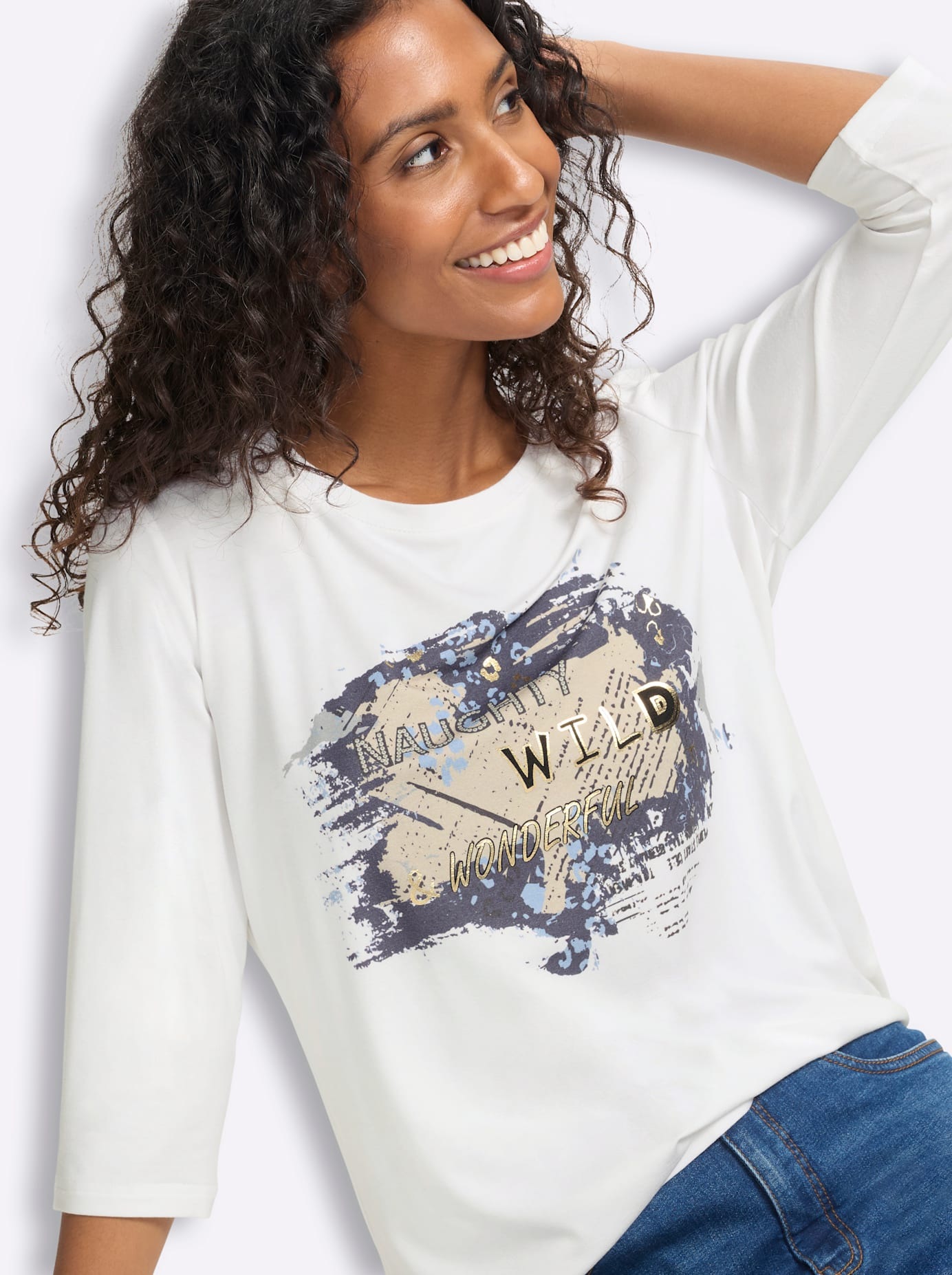 heine 3/4-Arm-Shirt »Shirt« 1